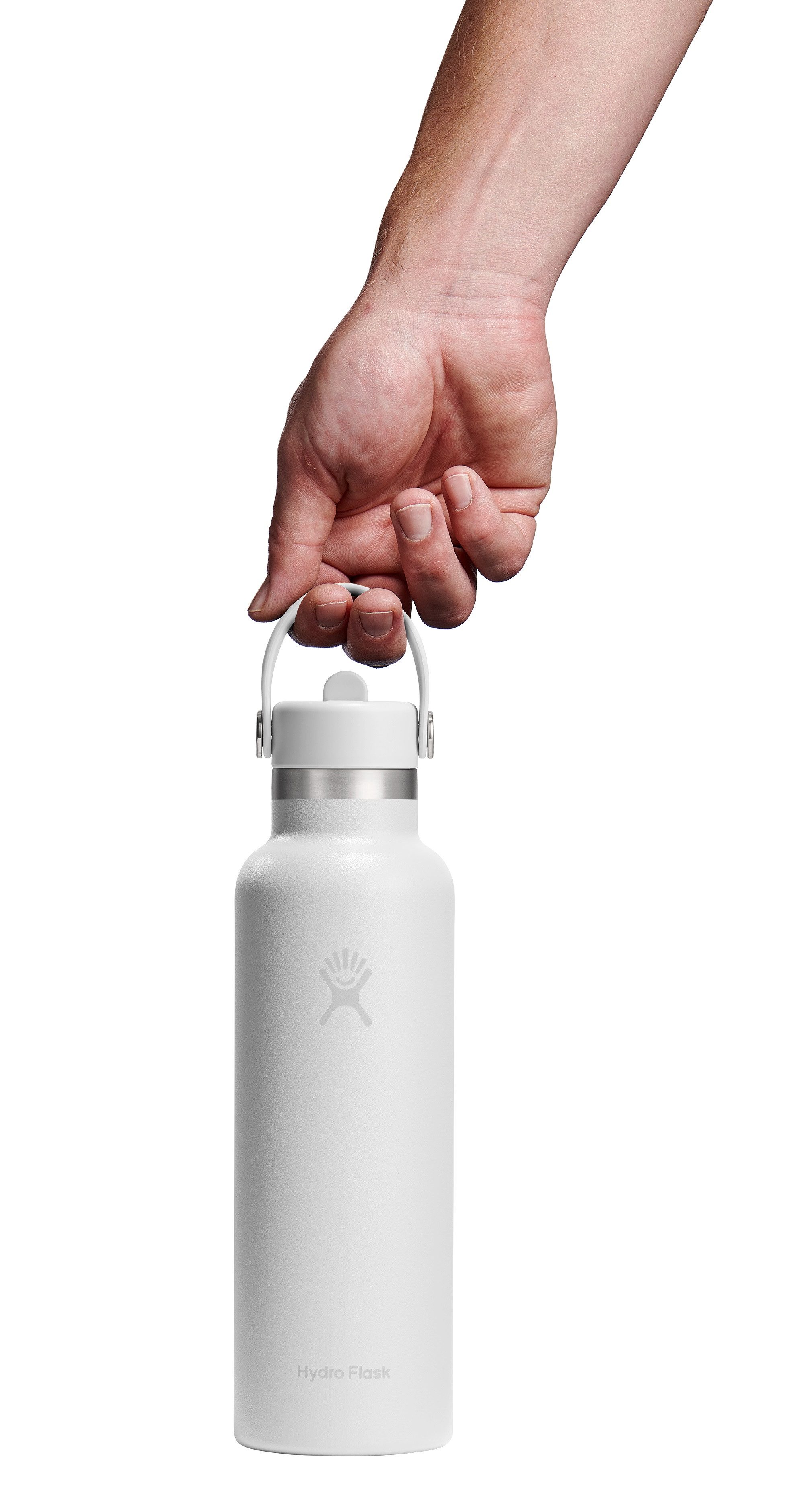 Hydro Flask Trinkflasche 21 OZ Standard Flex Straw Cap, 621 ml, TempShield® doppelwandige Vakuumisolierung