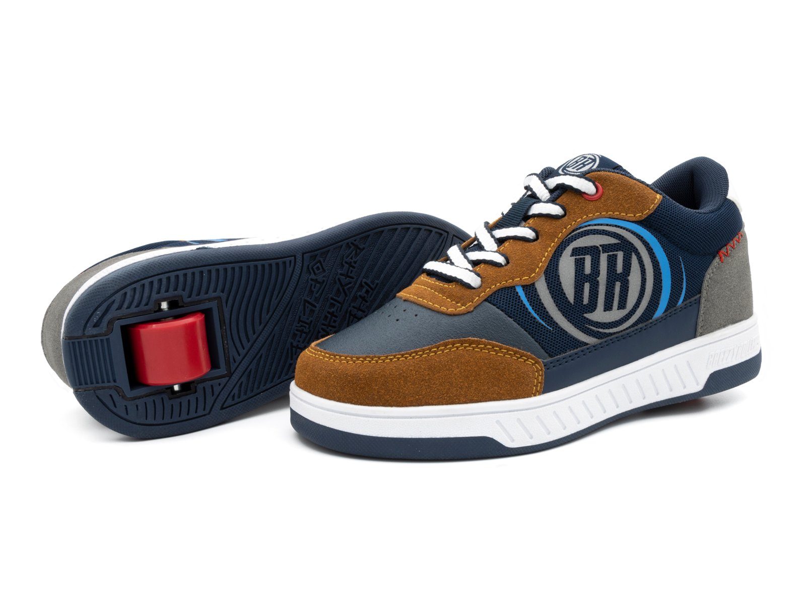 BREEZY ROLLERS Schuhe mit Rollen Rollschuhe Sneaker Heelys 2-in-1 Kinderschuhe Rollschuhe
