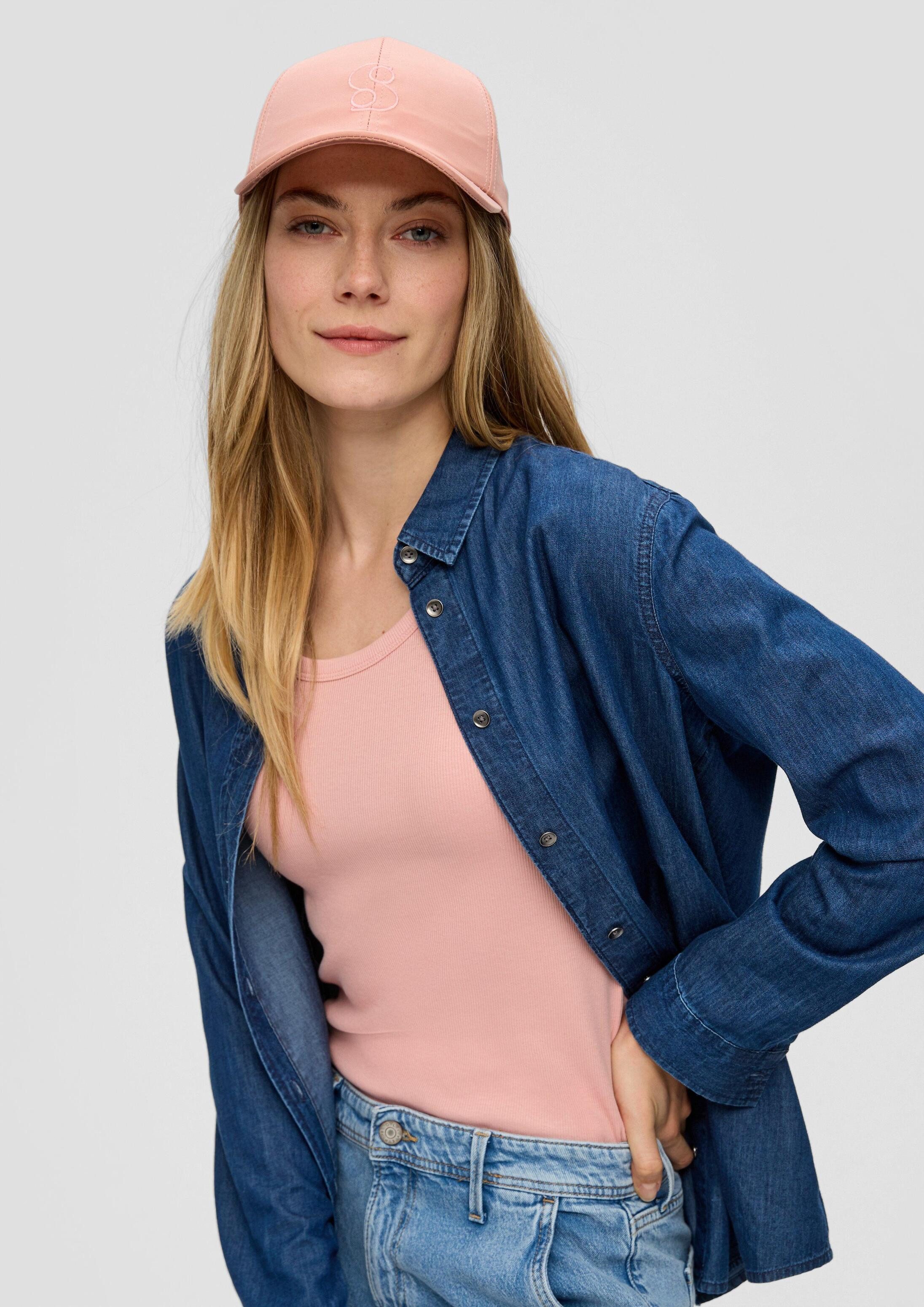 s.Oliver Snapback Cap Kappe Cap mit Logo-Stickerei