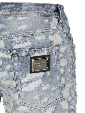 DOLCE & GABBANA Straight-Jeans Dolce & Gabbana Jeans blau