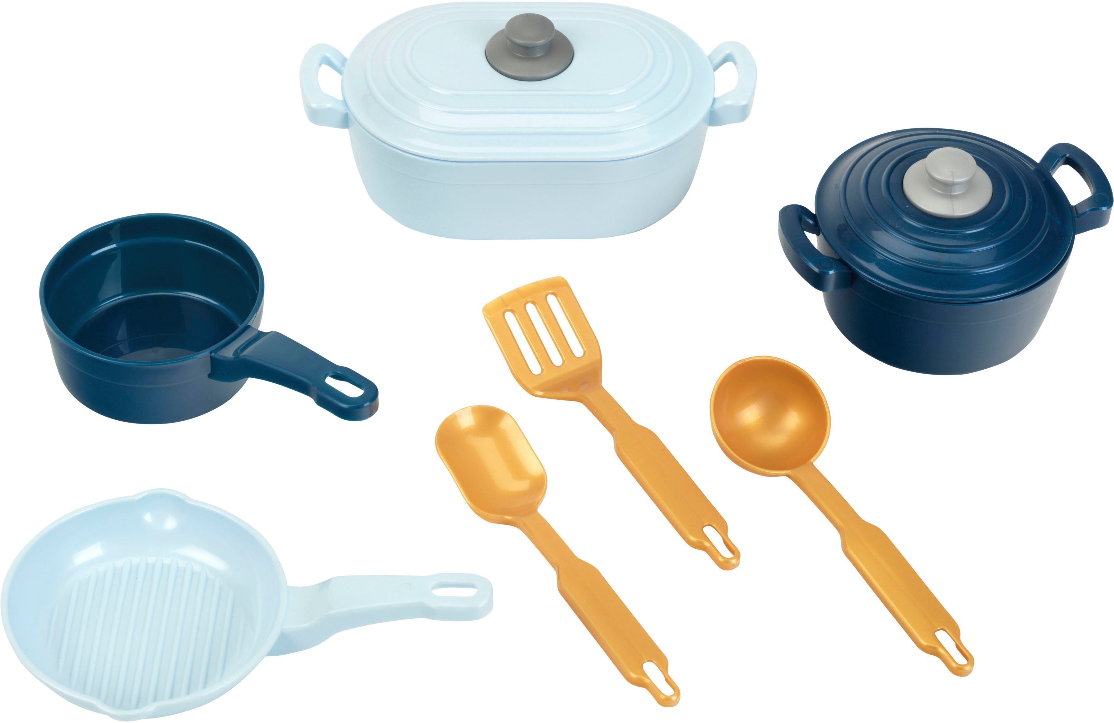 Klein Spiel-Kochgeschirr Emma's Kitchen - Kochutensilien-Set, (Set, 9-tlg), Made in Germany