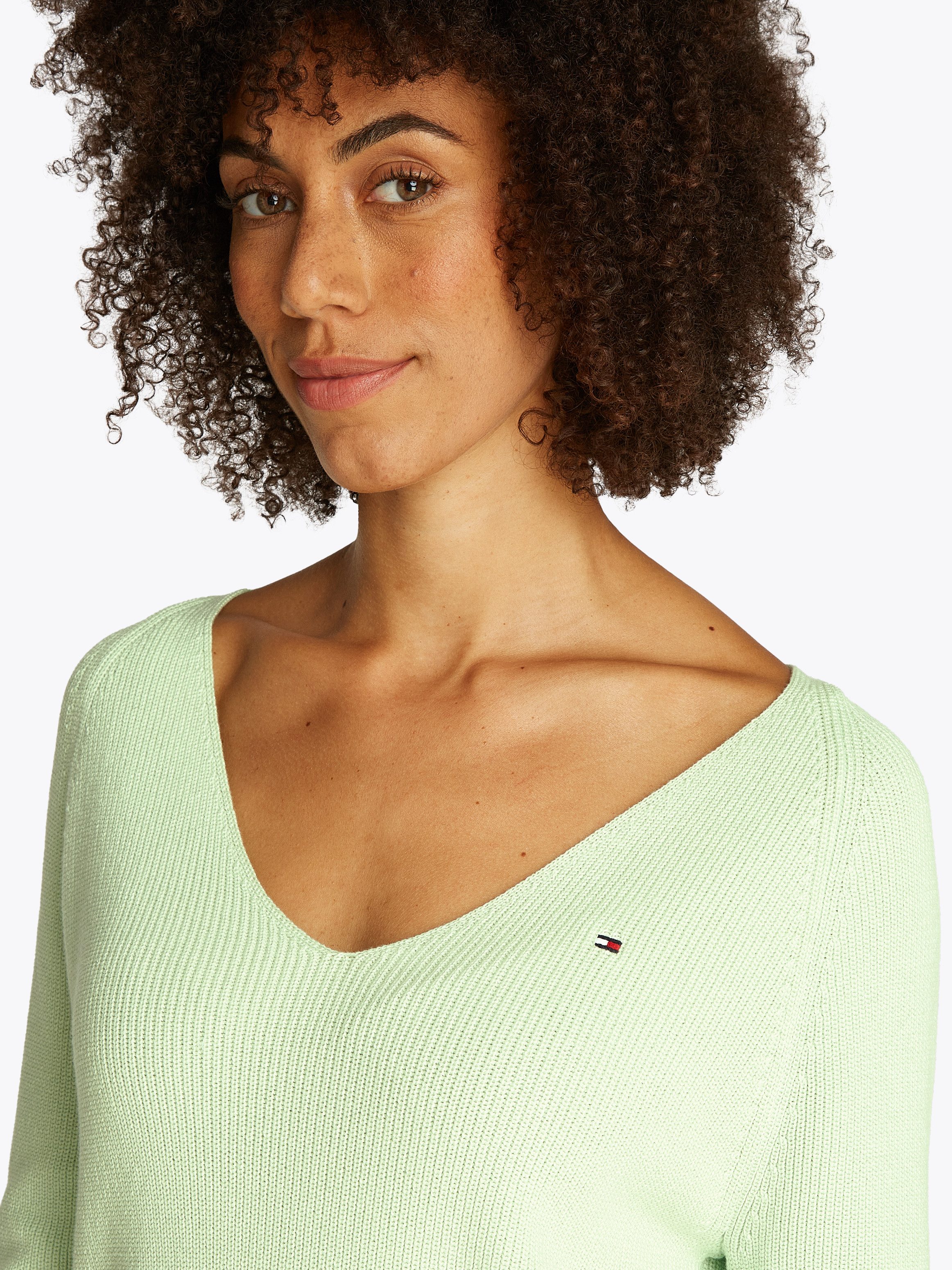 Tommy Hilfiger Strickpullover CO CARDI FINE günstig online kaufen