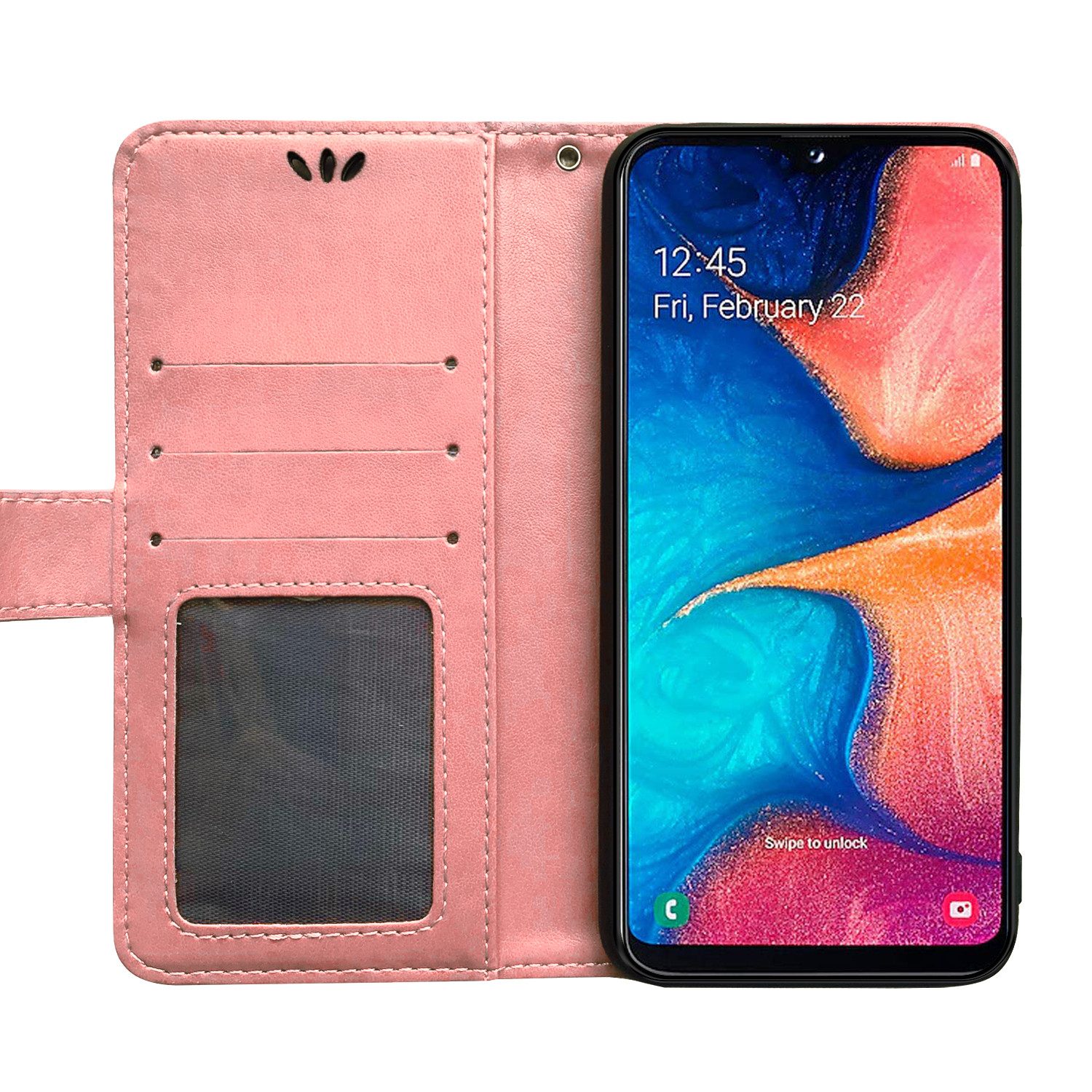 betterfon Handyhülle Handytasche für Samsung Galaxy Klapphülle Flip Case, Wallet Case mit Kartenfächern Magnetverschluss und weicher Innenhülle