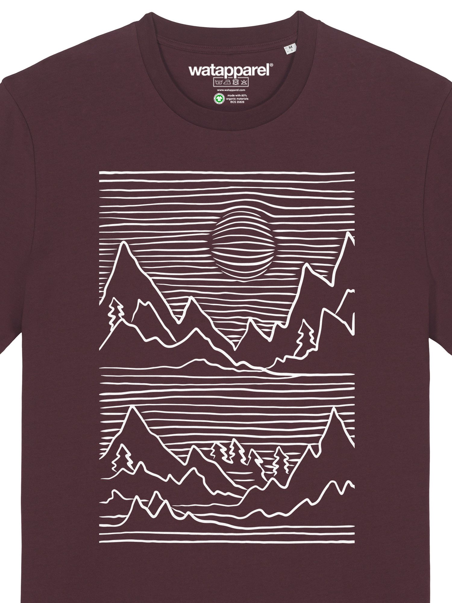 wat? Apparel T-Shirt Mountains
