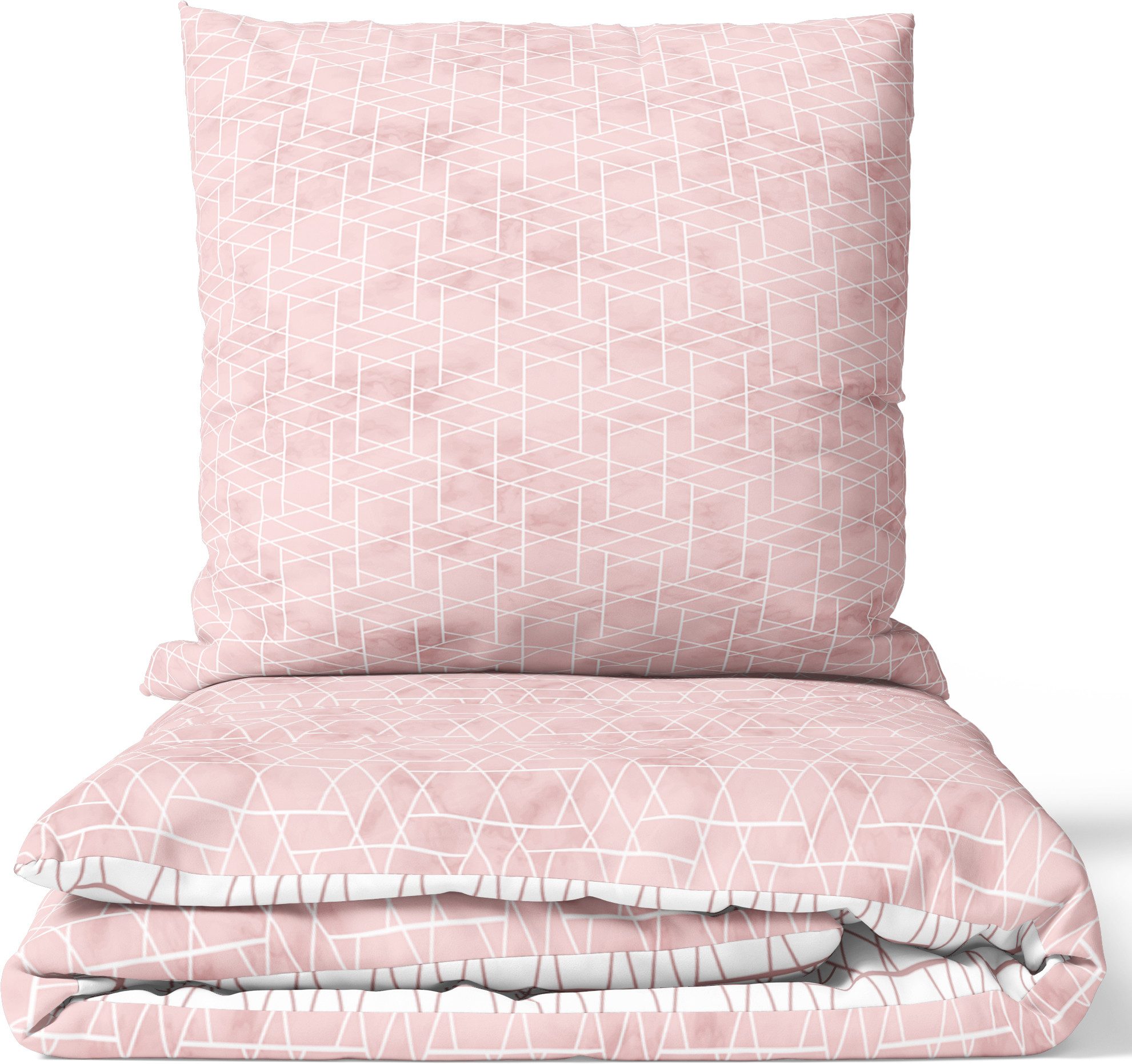 Leonado Vicenti Bettwäsche Baumwolle fein gewebt, Renforcé, 4 teilig, moder günstig online kaufen