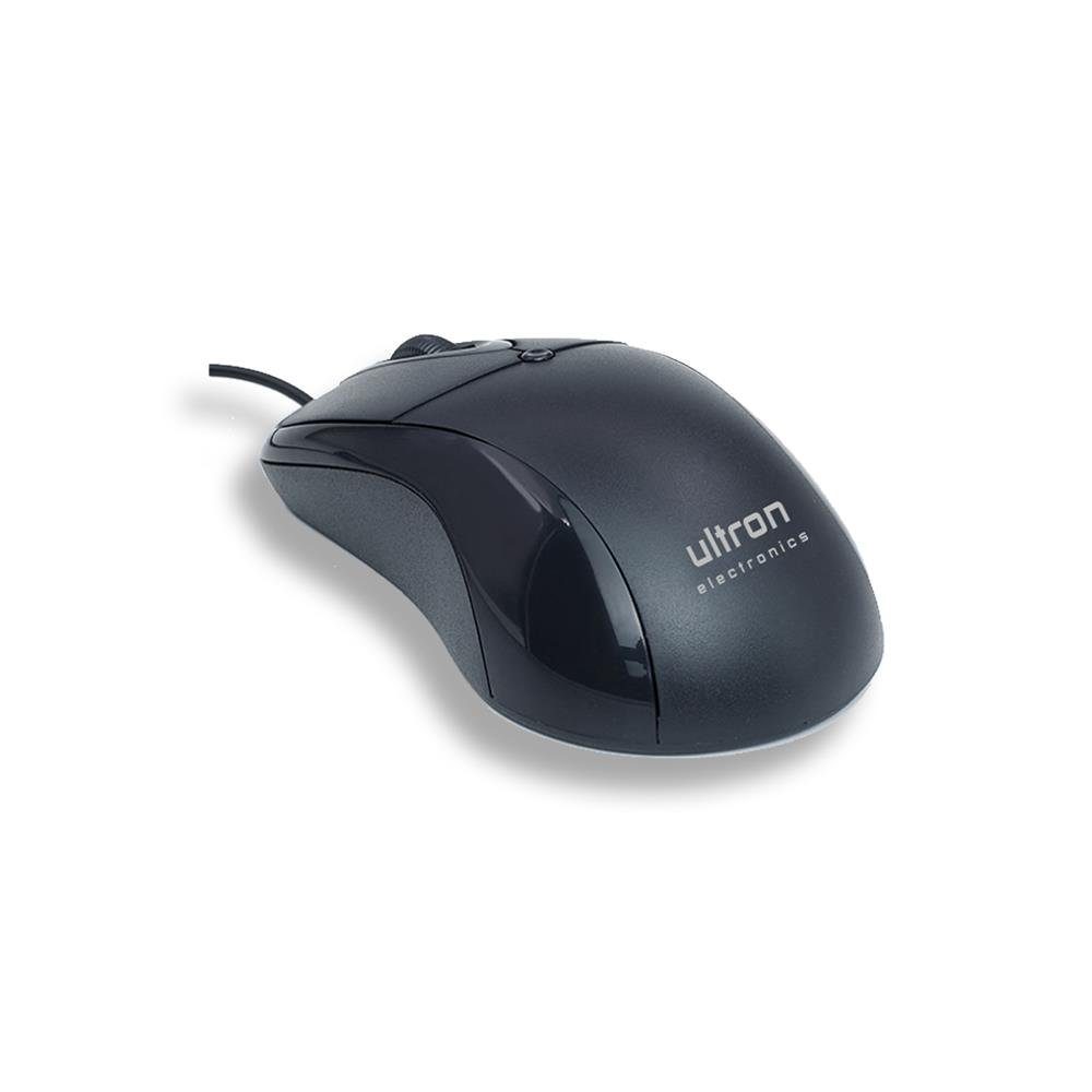 Ultron UMC-200 Tastatur- und Maus-Set, Deutsches QWERTZ-Tastatur-Layout, kabelgebunden