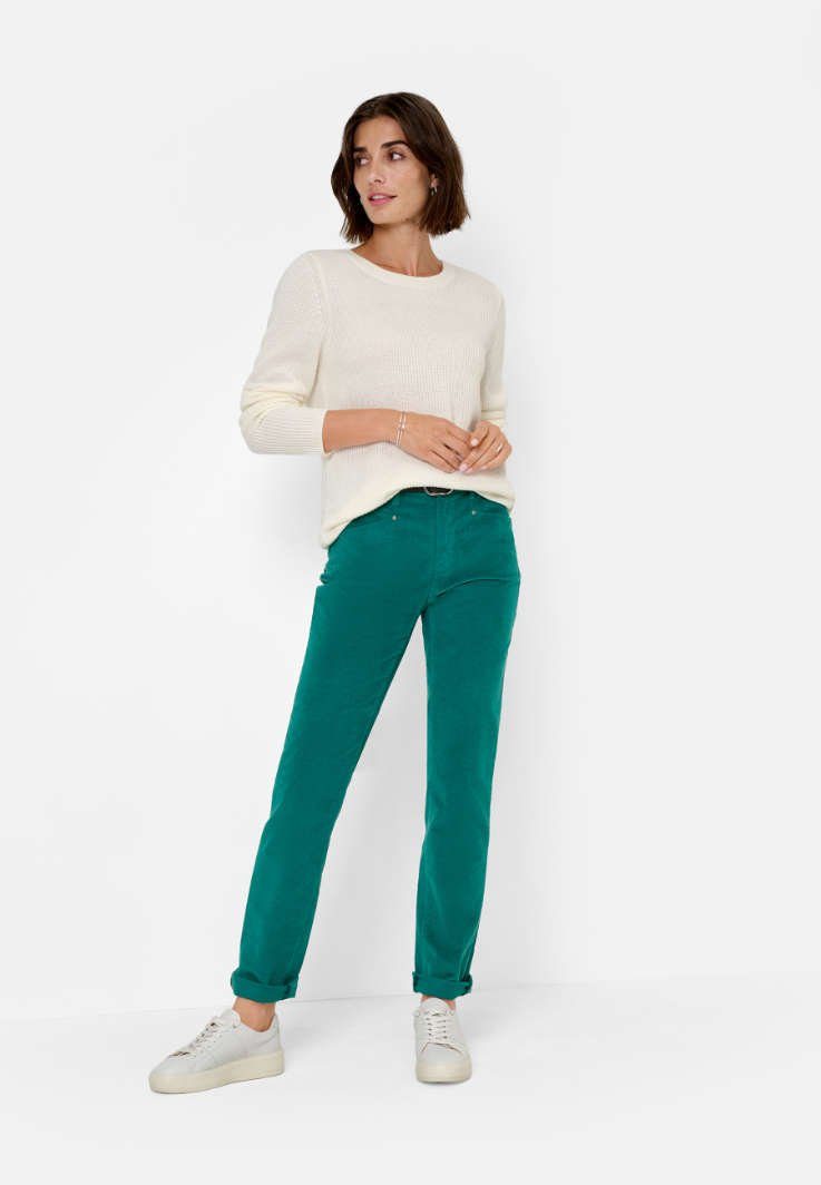 MARY dunkelgrün Style 5-Pocket-Hose Brax