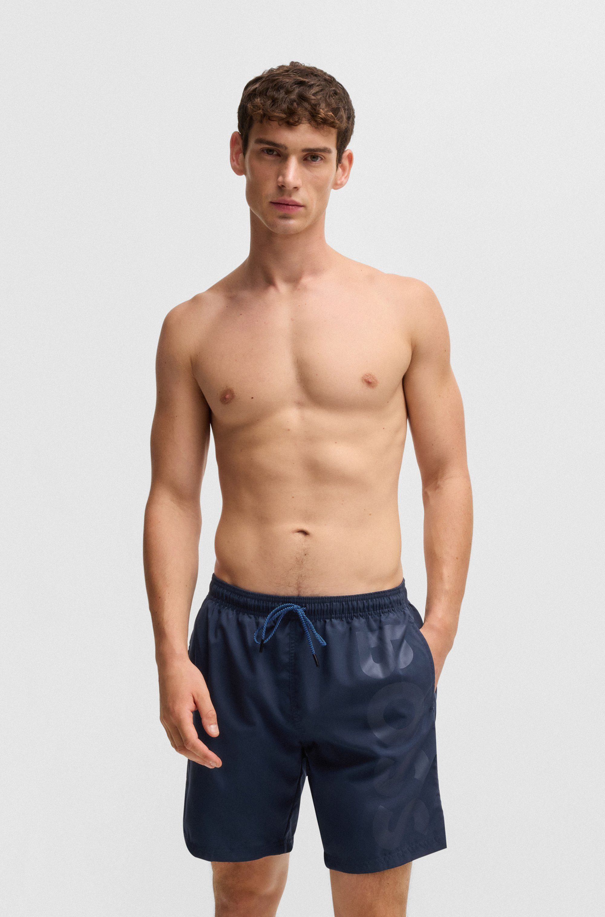 BOSS Badeshorts Orca mit BOSS Print günstig online kaufen