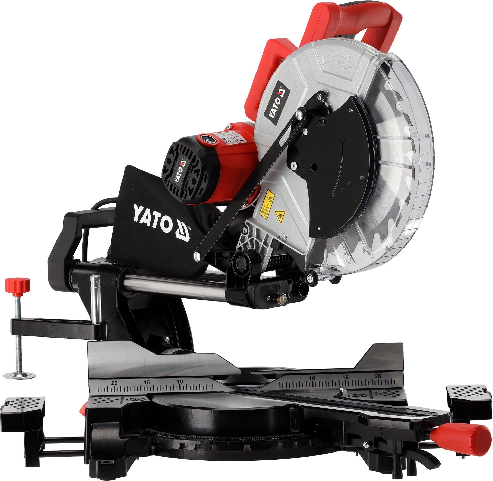 Yato Kapp- und Gehrungssäge Kapp- und Gehrungssäge mit Zugfunktion und Laser 305 mm 2000 W, Kapp- und Gehrungssäge mit Zugfunktion und Laser 305 mm 2000 W