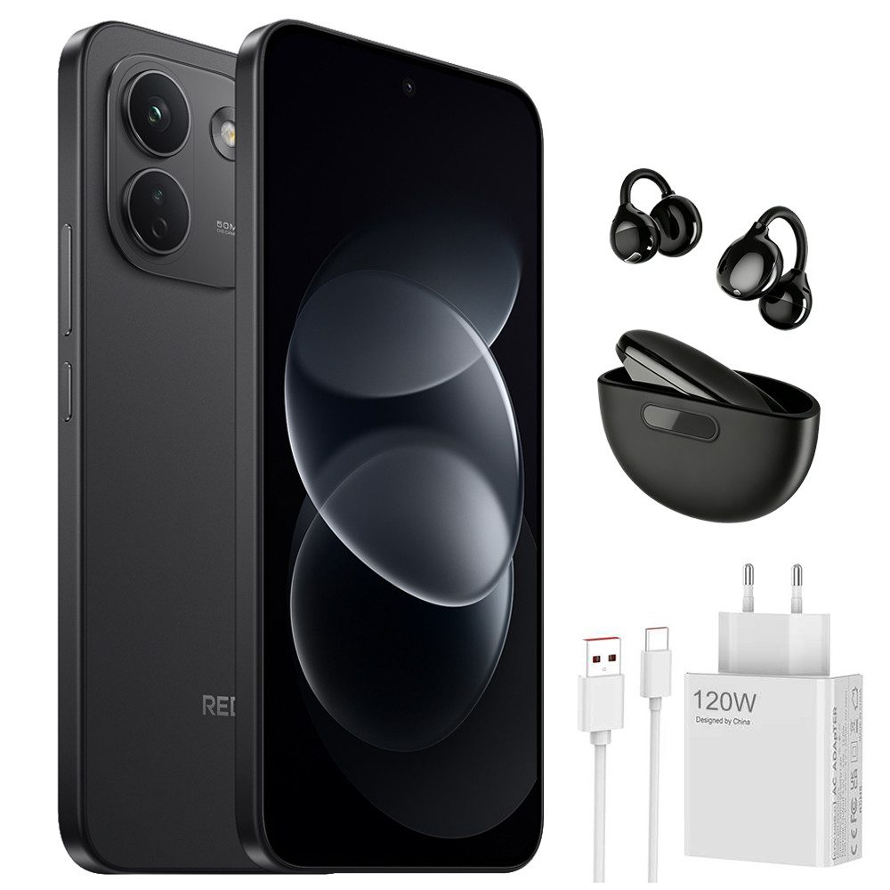 Xiaomi Redmi Note 17 Pro Max 5G 8+512GB & 120W Charge & Bluetooth Kopfhörer Handy (50 MP Kamera)