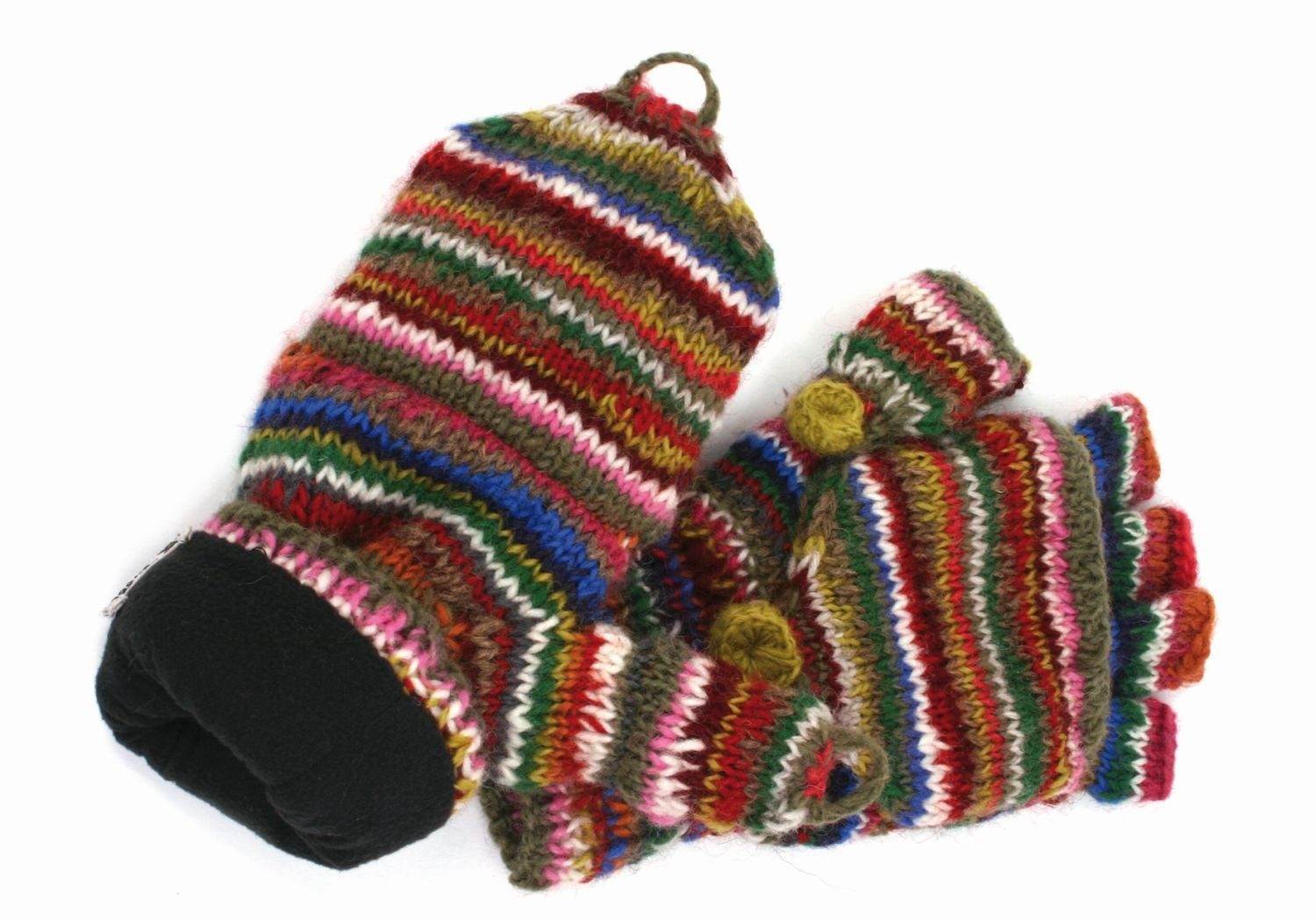 El Puente Fäustlinge Vario-Handschuhe, Größe L, Handmade Handmade