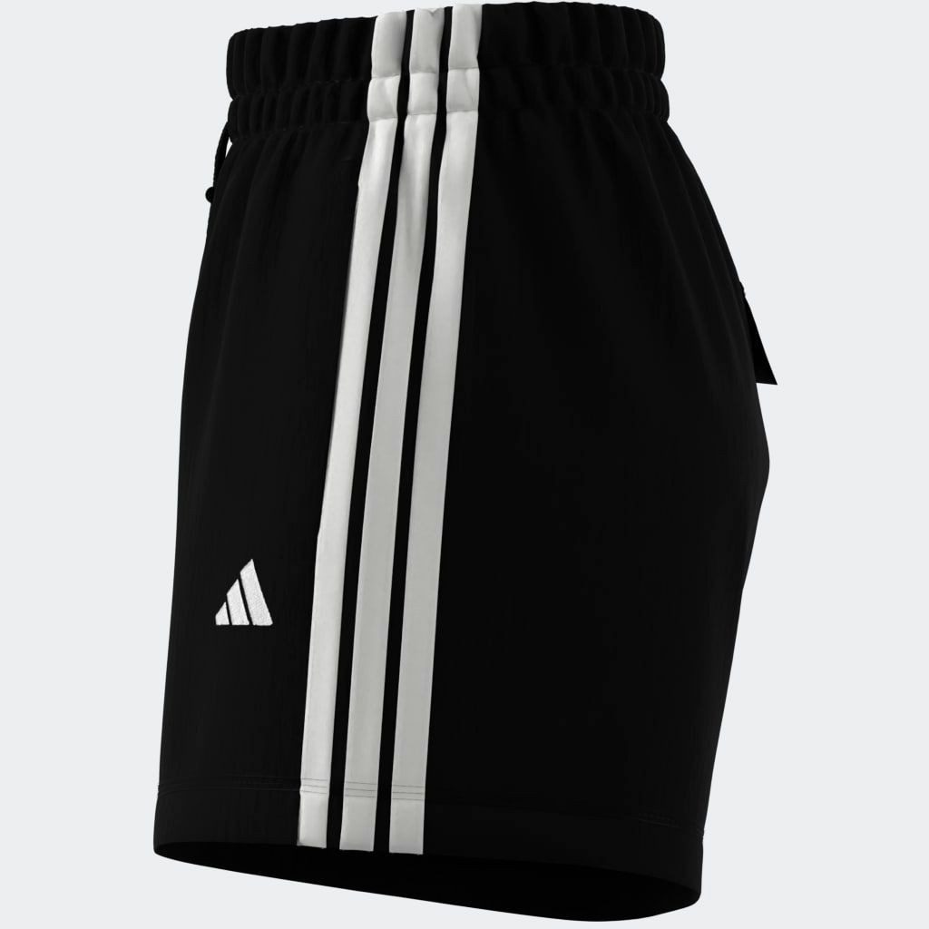 adidas Sportswear Shorts ESSENTIALS 3-STREIFEN LIFESTYLE WOVEN für Sport, aus Polyamid, mit Gummizug, leichte Qualität