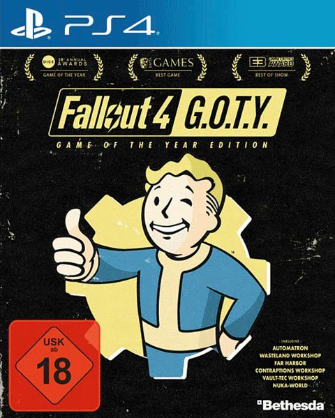 Fallout 4 GOTY Steelbook Edition PlayStation 4