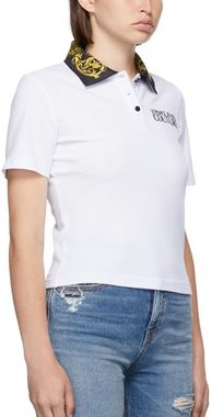 Versace T-Shirt VERSACE COUTURE BAROQUE COTTON PIQUET Polo-Shirt T-shirt Bluse Retro P