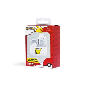 OTL Pokémon Pikachu Bluetooth 5.1 Kinder-Kopfhörer mit Ladebox Bluetooth-Kopfhörer (Google Assistant, Siri, Alexa, Voice Assistant, Bluetooth, True Wireless, Hochwertiger Sound, Leichtes Gewicht)