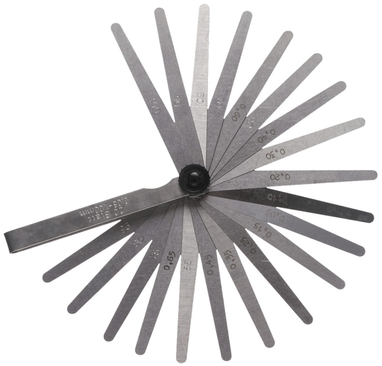 Connex Messschieber Connex Fühlerlehre 20 Blatt 0,05-1,00mm