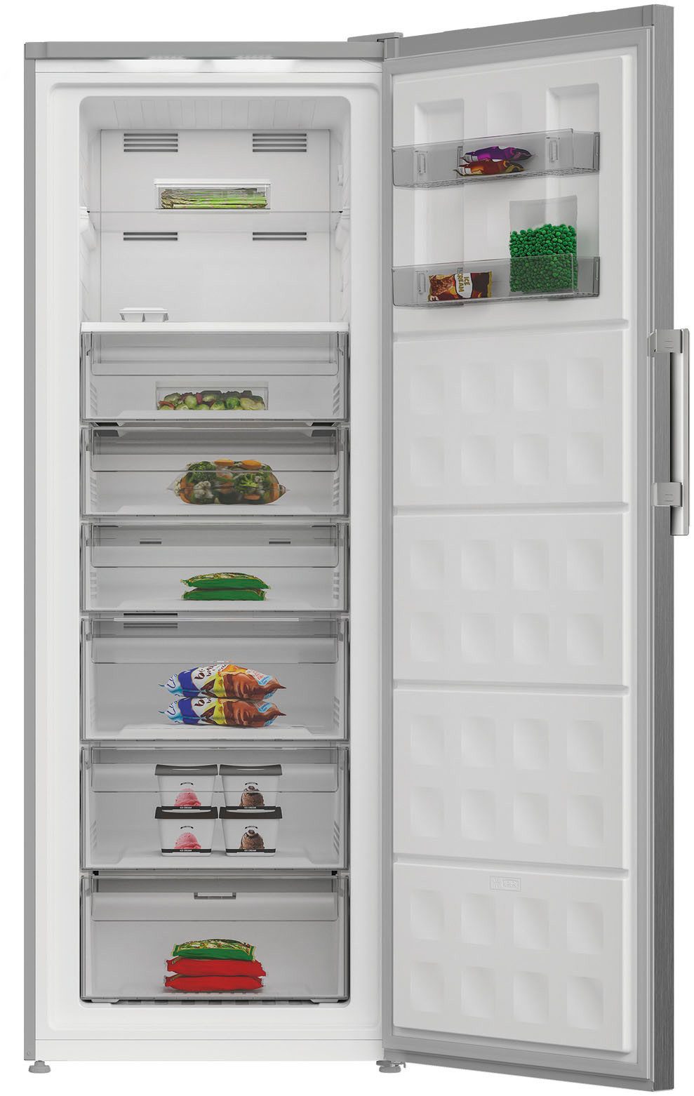 BAUKNECHT Gefrierschrank NoFrost GKN W19170D, 191,2 cm hoch, 70 cm breit, Multi Zone – mit nur einem Tastendruck vom Gefrier- zum Kühlgerät – Bild 4 von 5