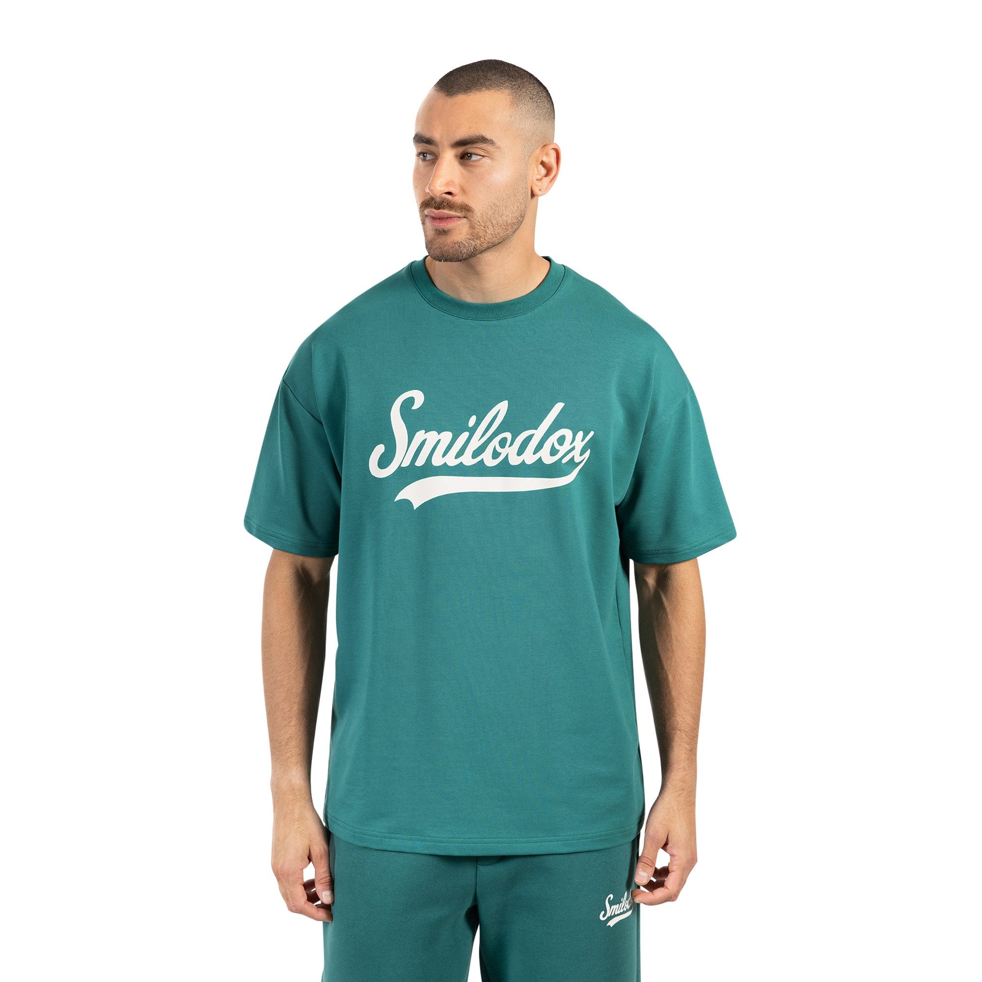 T-Shirt Lorik, Locker geschnittenes Oversize Shirt mit Retro Frontprint