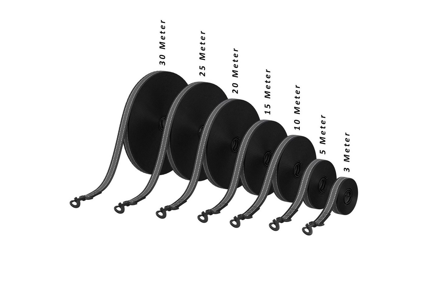 Thumbnail - Wellgro Hundeleine Schleppleine Anti-Slip reflektierend