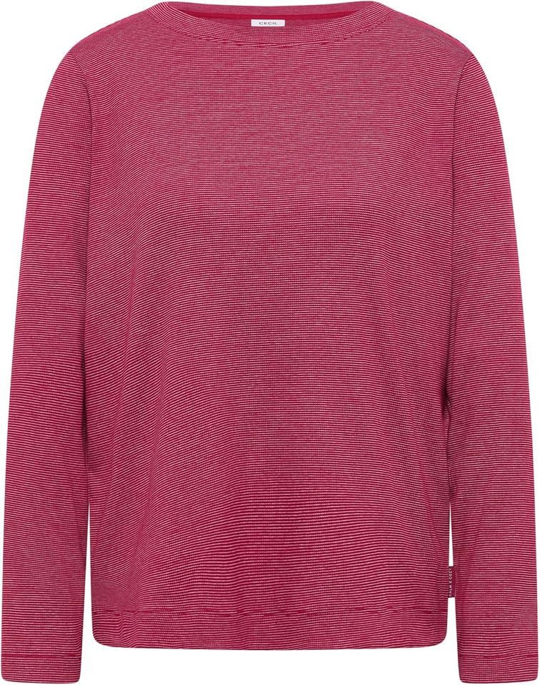 CECIL Langarmshirt - Damen Streifenshirt günstig online kaufen