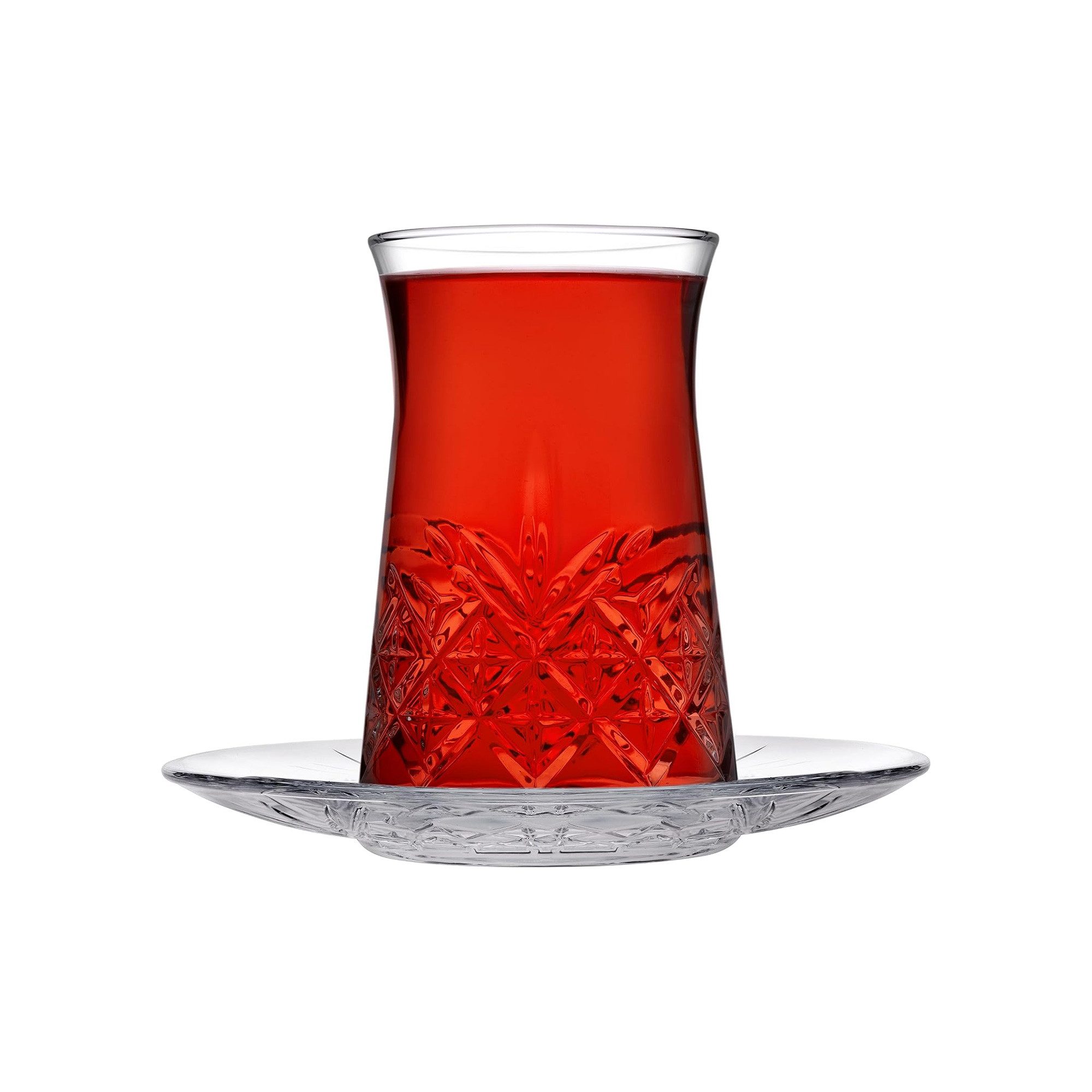Pasabahce Gläser-Set Timeless Teegläser-Set, 12-tlg., Glas, 12-tlg. Set, 170 ml, ideal für türkischen Tee