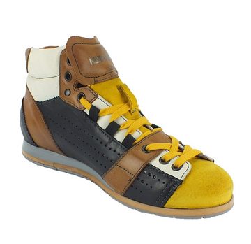 Kamo-Gutsu Damen Leder Sneaker Sneaker Wechselfussbett