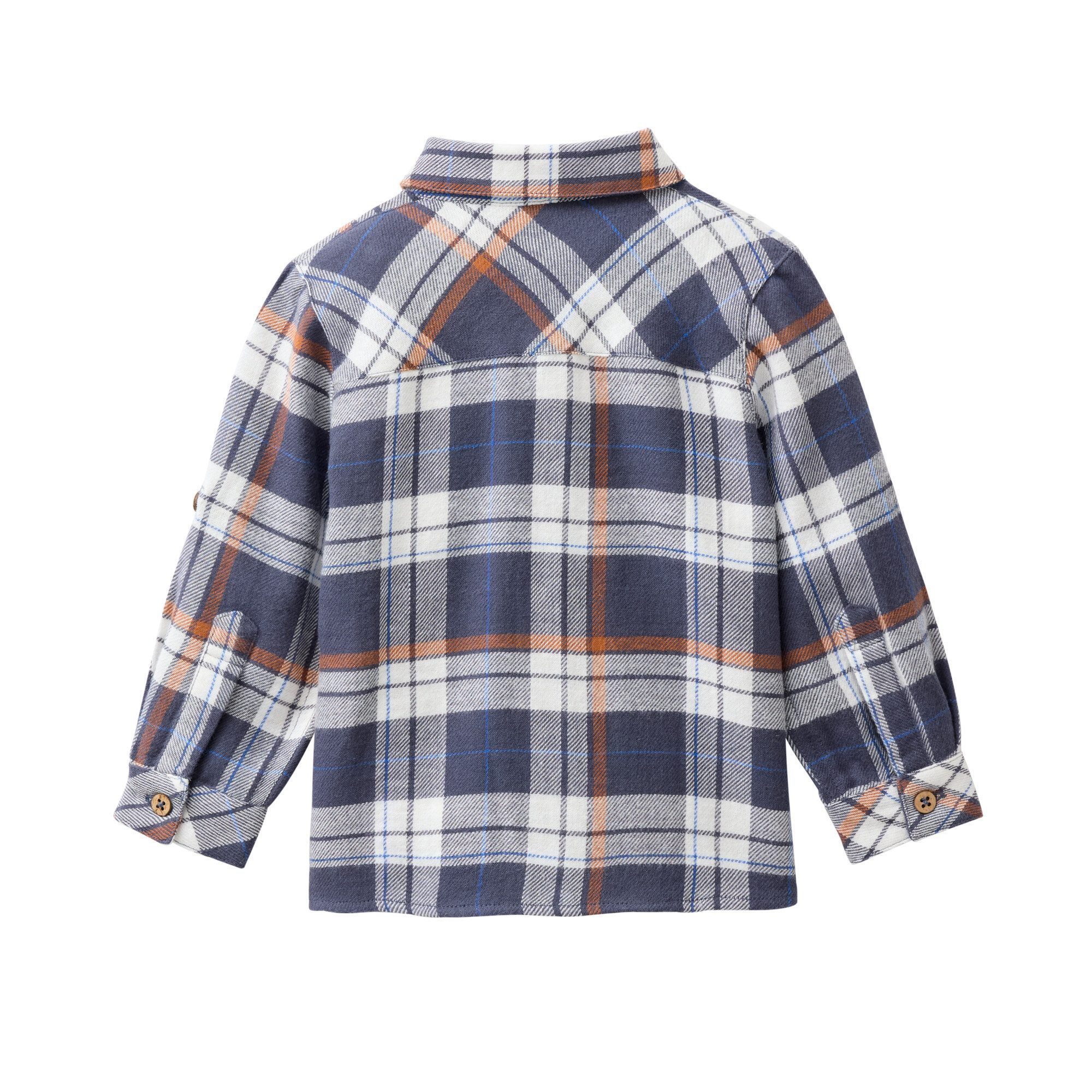People Wear Organic Flanellhemd im Karomuster, aus Bio-Baumwolle – Bild 2 von 5