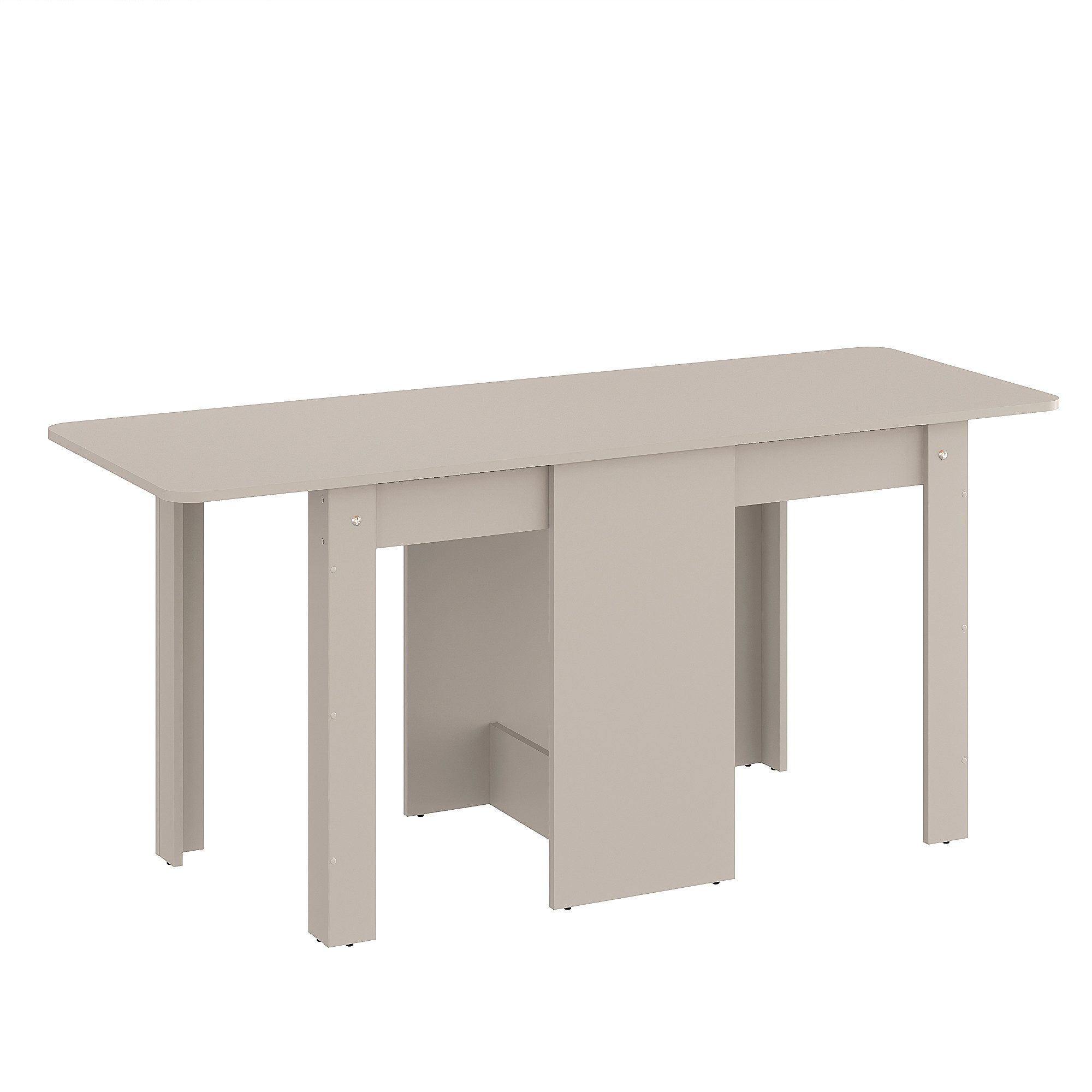 KOMTO Schreibtisch KOMTO Klappbarer Esstisch für 2-4 Personen, MOVA 163 x 60 cm