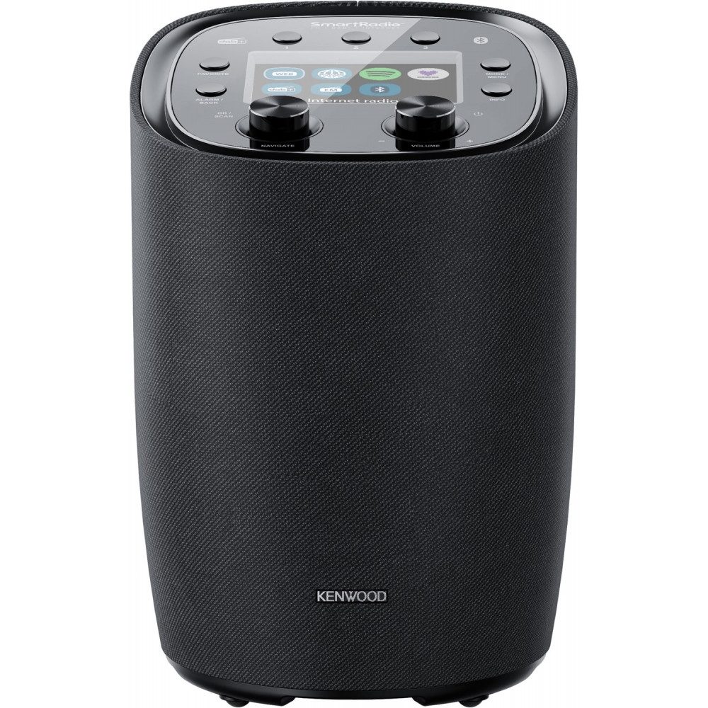 Kenwood Kenwood CR-ST500-S-B Internetradio mit Bluetooth und Display. Internet-Radio (PLL-Synthesizer-Tuner, Tuner für UKW/DAB+, Radio-Data-System (RDS), Tuner für UKW/DAB)