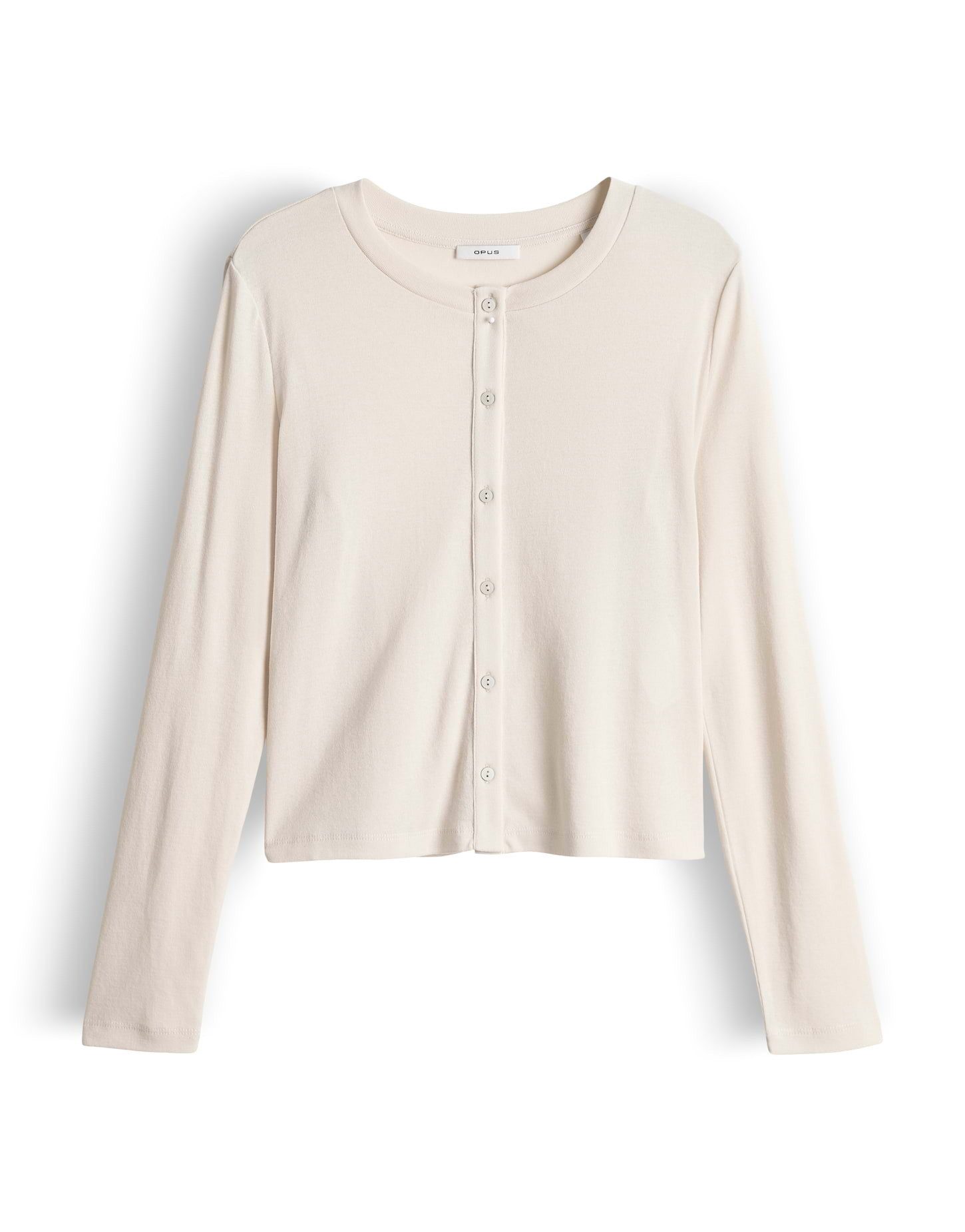 OPUS Shirtjacke Jerseyjacke aus BCI Cotton Mix Schmale Passform, leicht ela günstig online kaufen