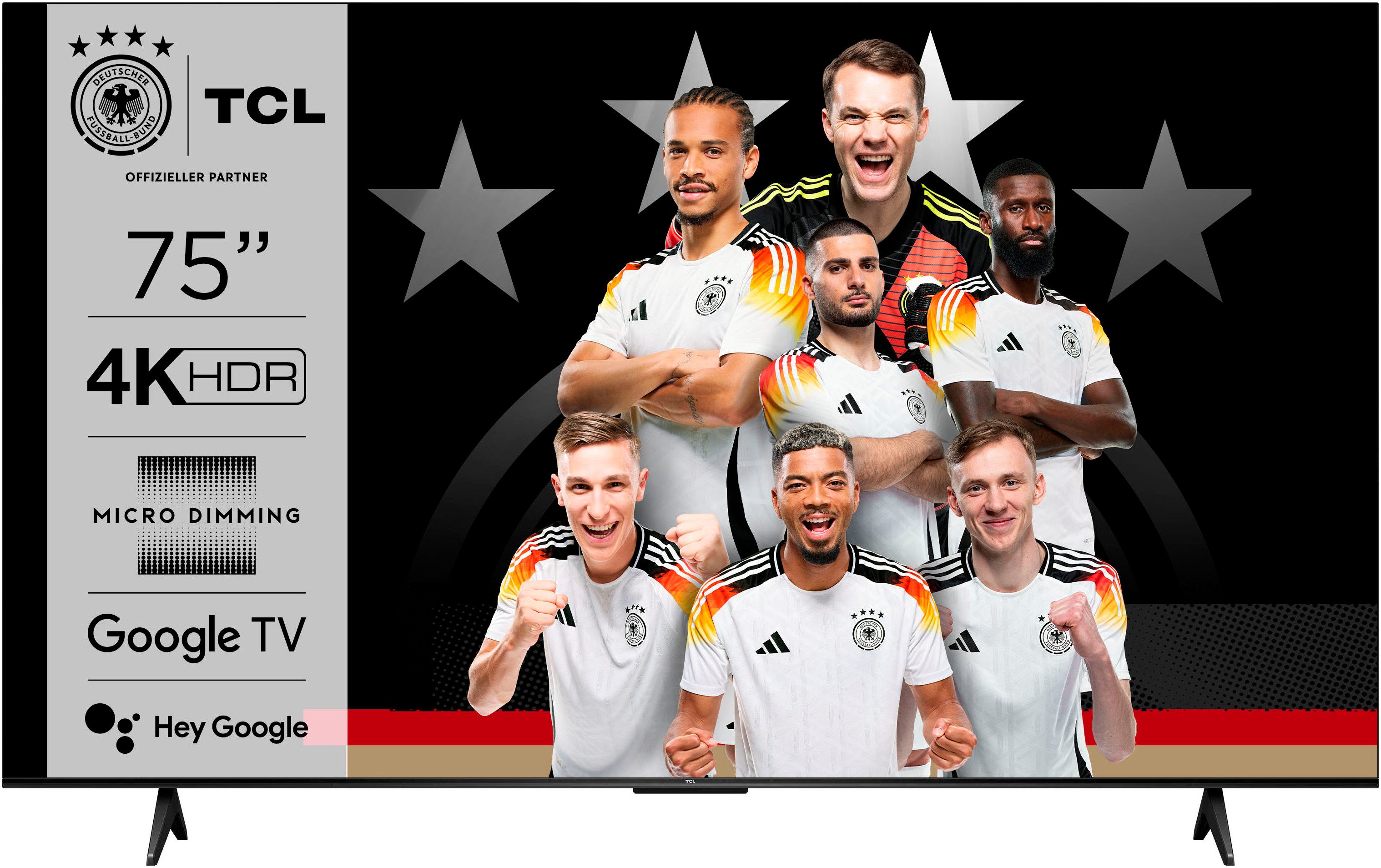 TCL 75V6BX1 LED-Fernseher (189 cm/75 Zoll, 4K Ultra HD, Google TV ...