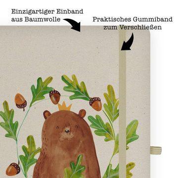 Mr. & Mrs. Panda Notizbuch Bär König - Transparent - Geschenk, Daddy, Papi, Tagebuch, Papa, Adre Mr. & Mrs. Panda, Hardcover