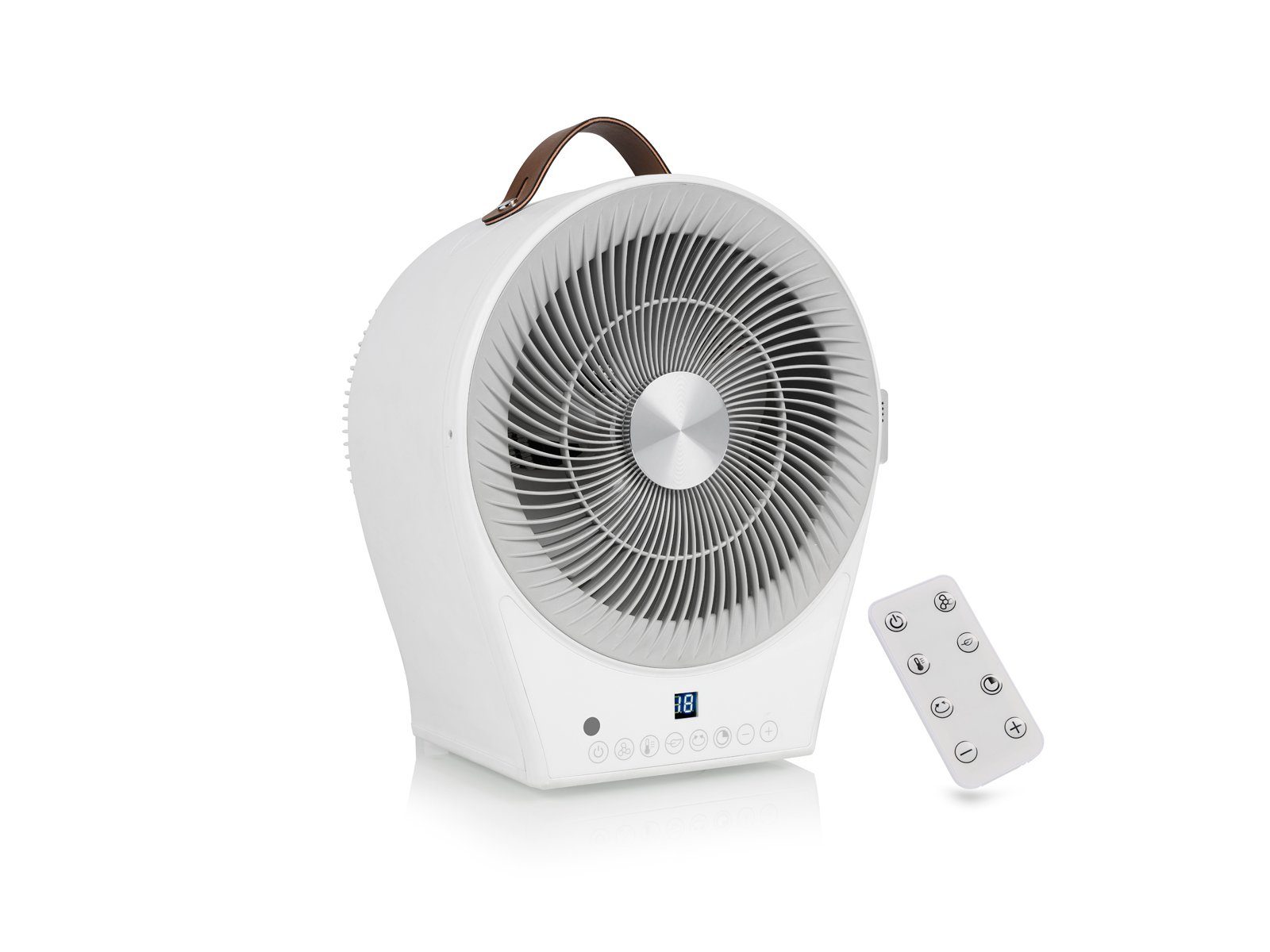 Tristar Heizlüfter, 2in1 leiser Elektroheizer & kleiner Tisch-Ventilator Schnellheizer