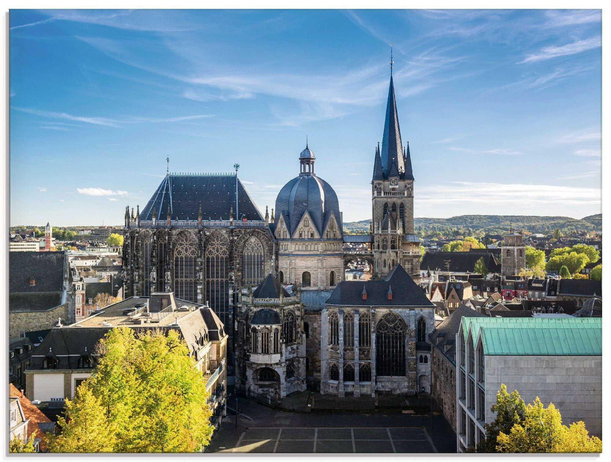 Artland Glasbild »Aachener Dom I«, Gebäude (1 Stück)-Otto
