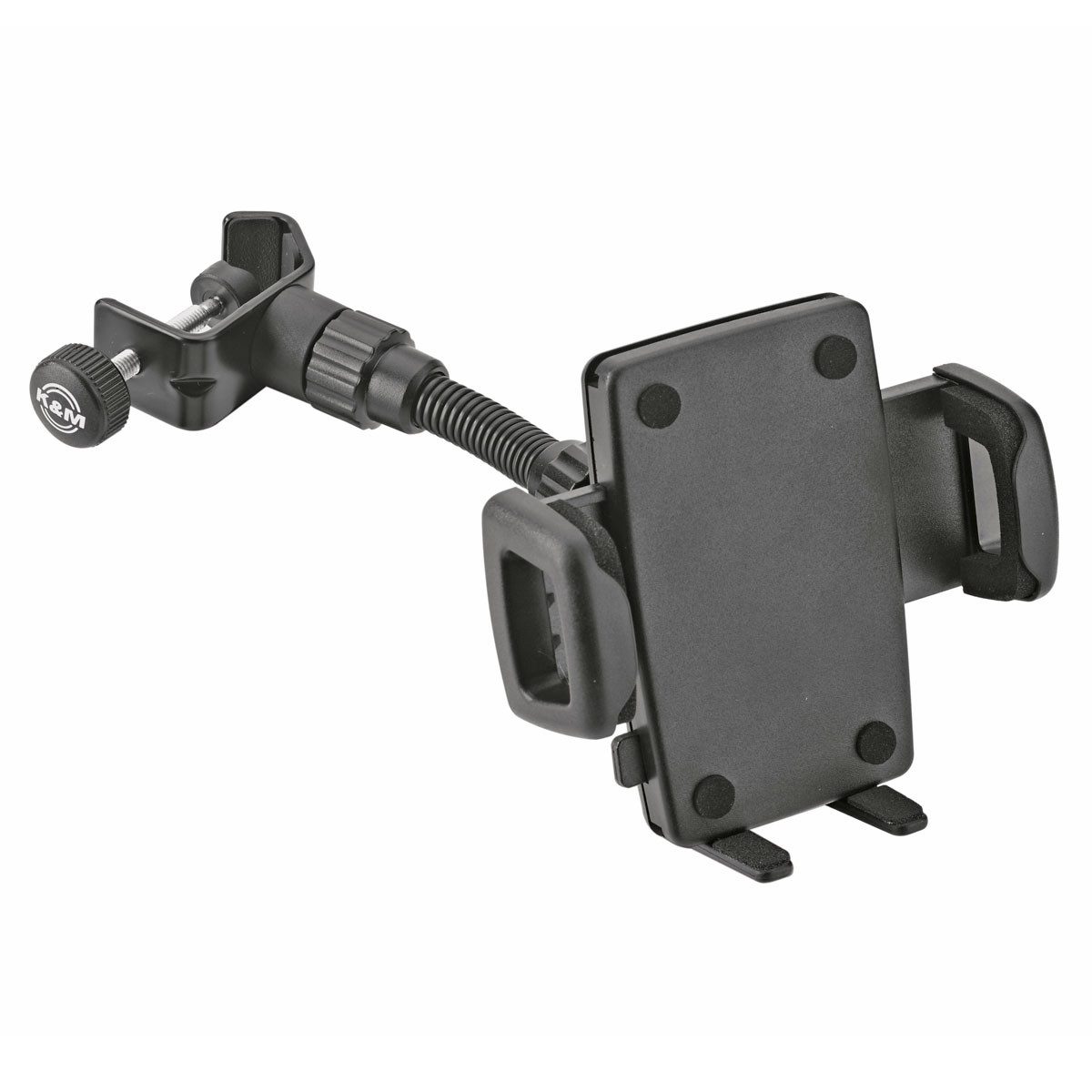 König & Meyer Smartphone-Halterung K&M 19747 Smartphone-Halter, (bis 3,3 Zoll, schwarz, Universalhalter)