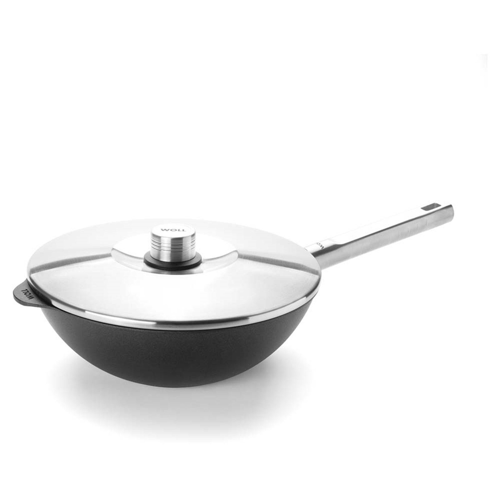 WOLL Wok Wokpfanne Diamond Logix XR, Aluminium (1-tlg), induktionsfähig