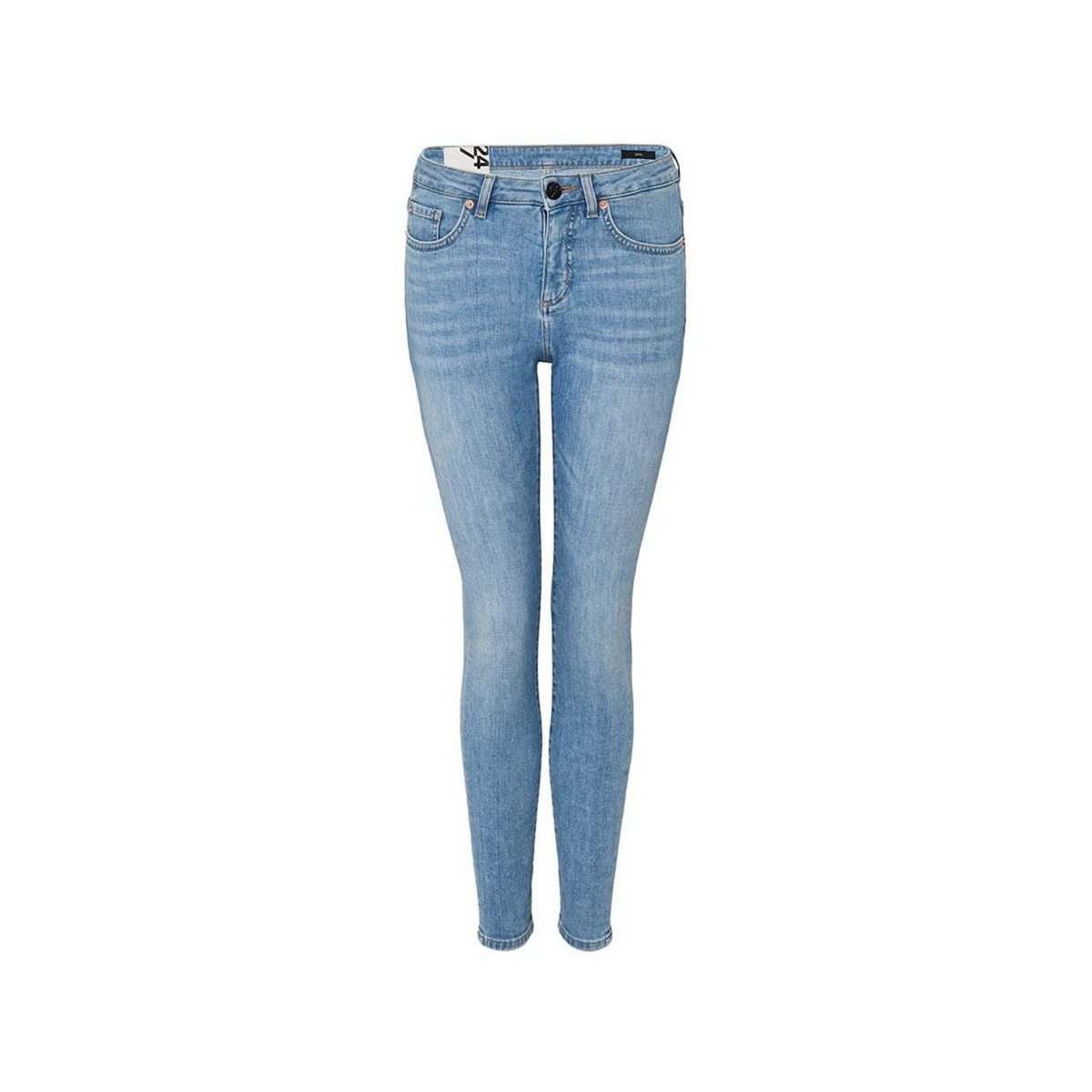 OPUS (1-tlg) regular Slim-fit-Jeans hell-blau