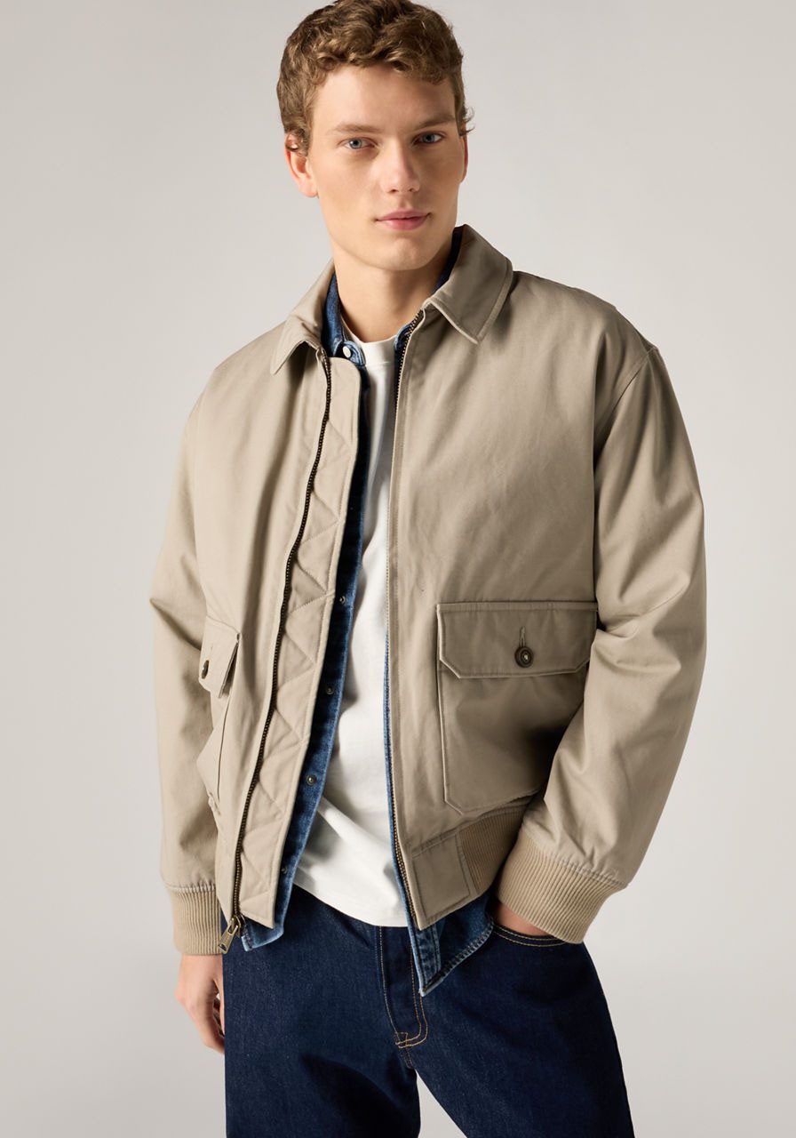 Levi's® Blouson CORTLAND JACKET mit Reißverschluss und großen Seitentaschen