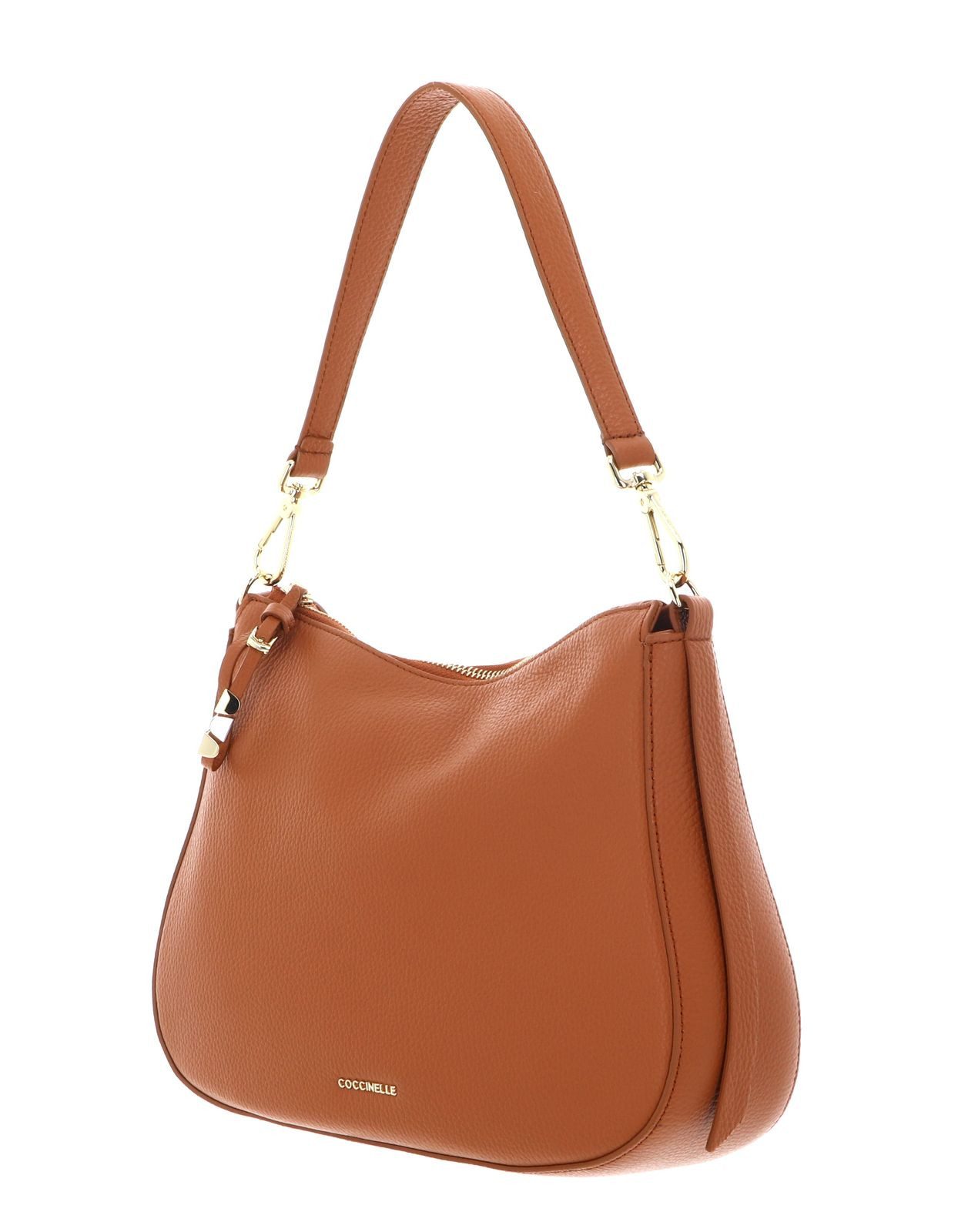 COCCINELLE Schultertasche Shoulderbag, aus echtem Rindsleder