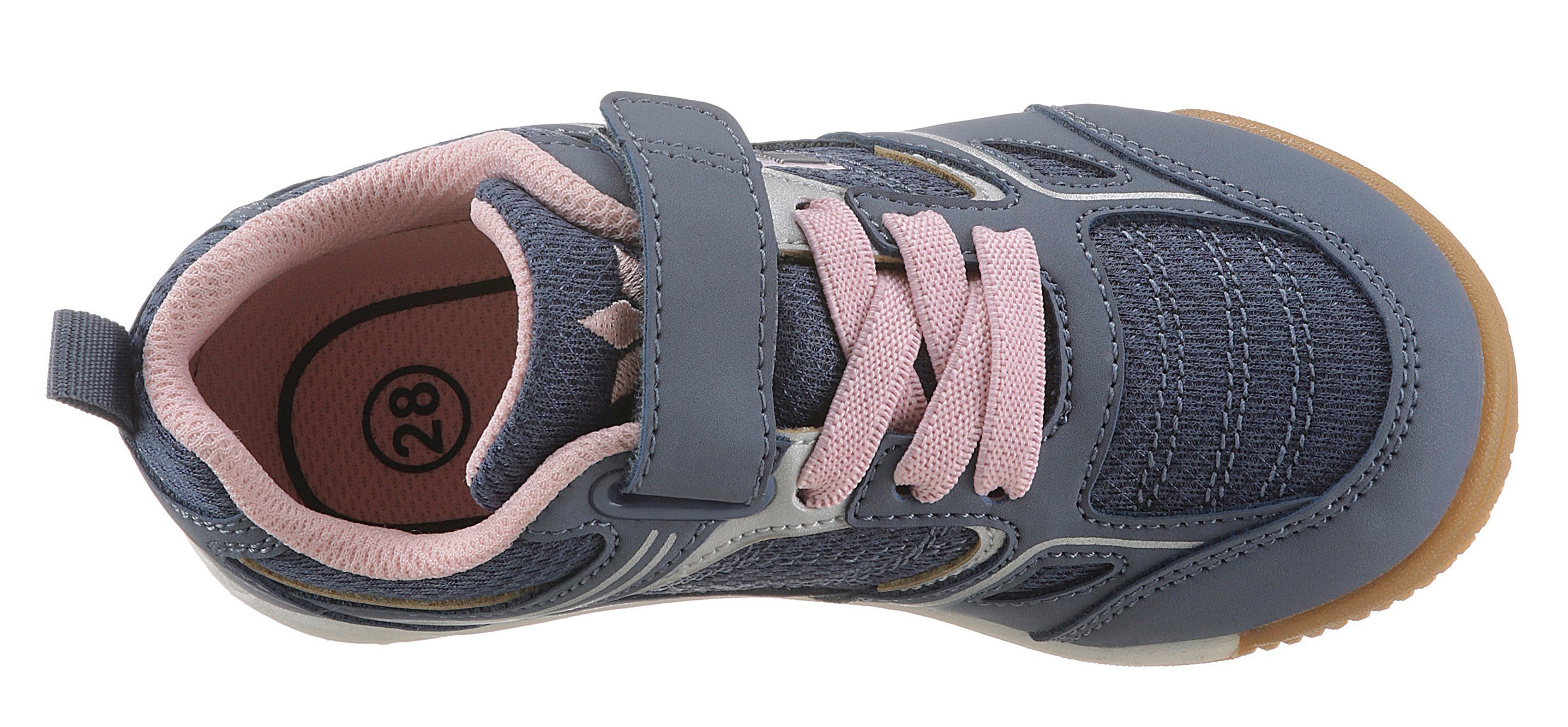 rosa mit Lico VS Gummizug grau RACINE Sneaker
