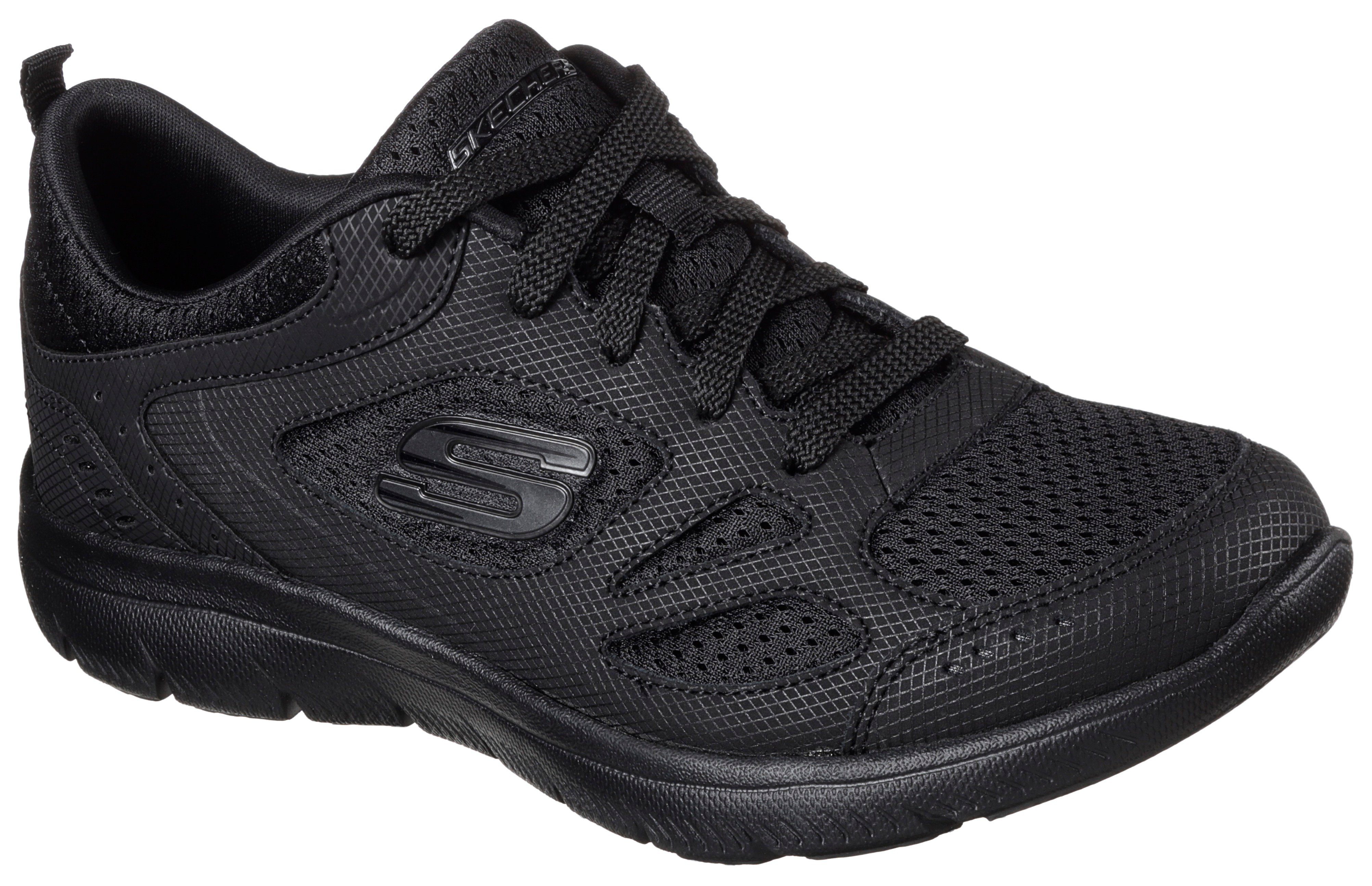 Skechers SUMMITS-SUITED Sneaker mit weich gepolsterter Innensohle schwarz