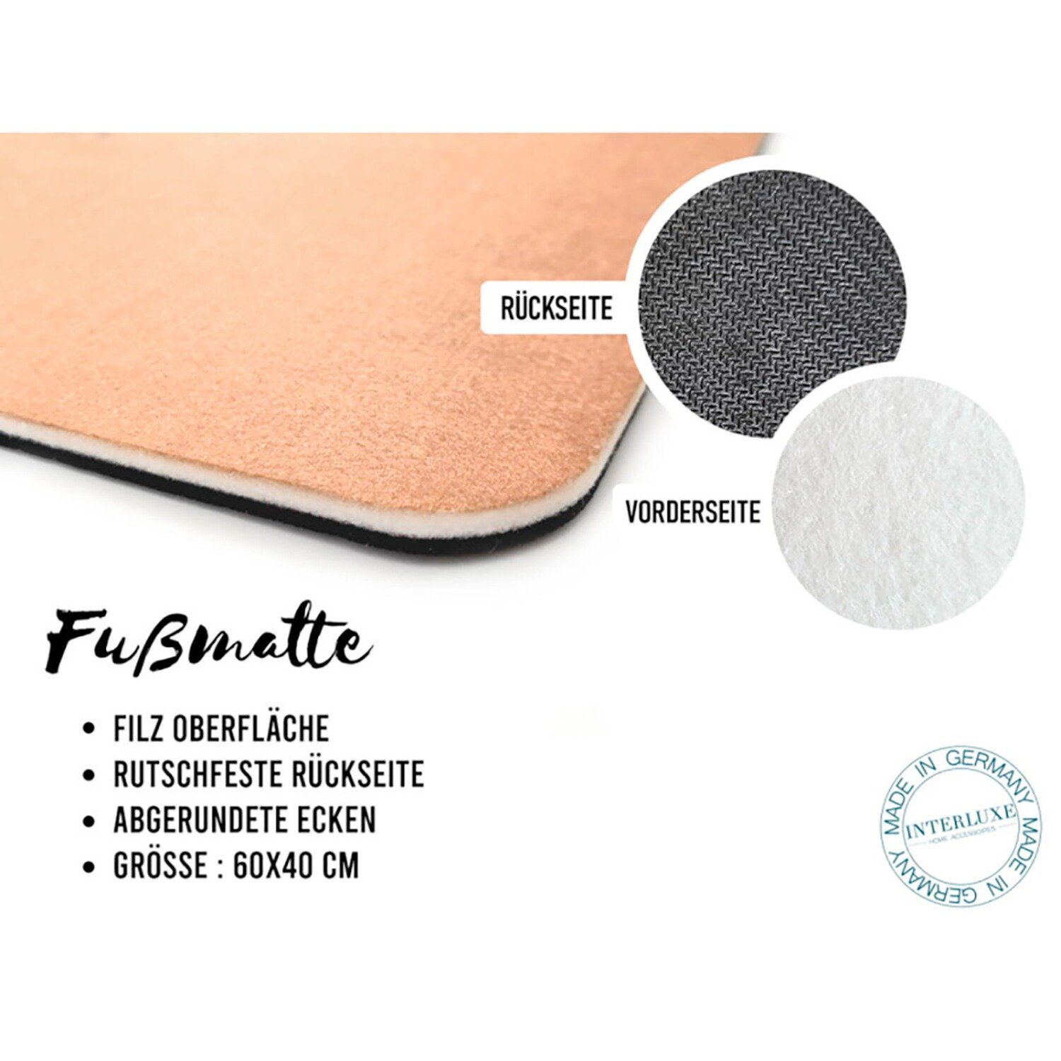 INTERLUXE Home Accessoires Fußmatte Fußmatte günstig online kaufen