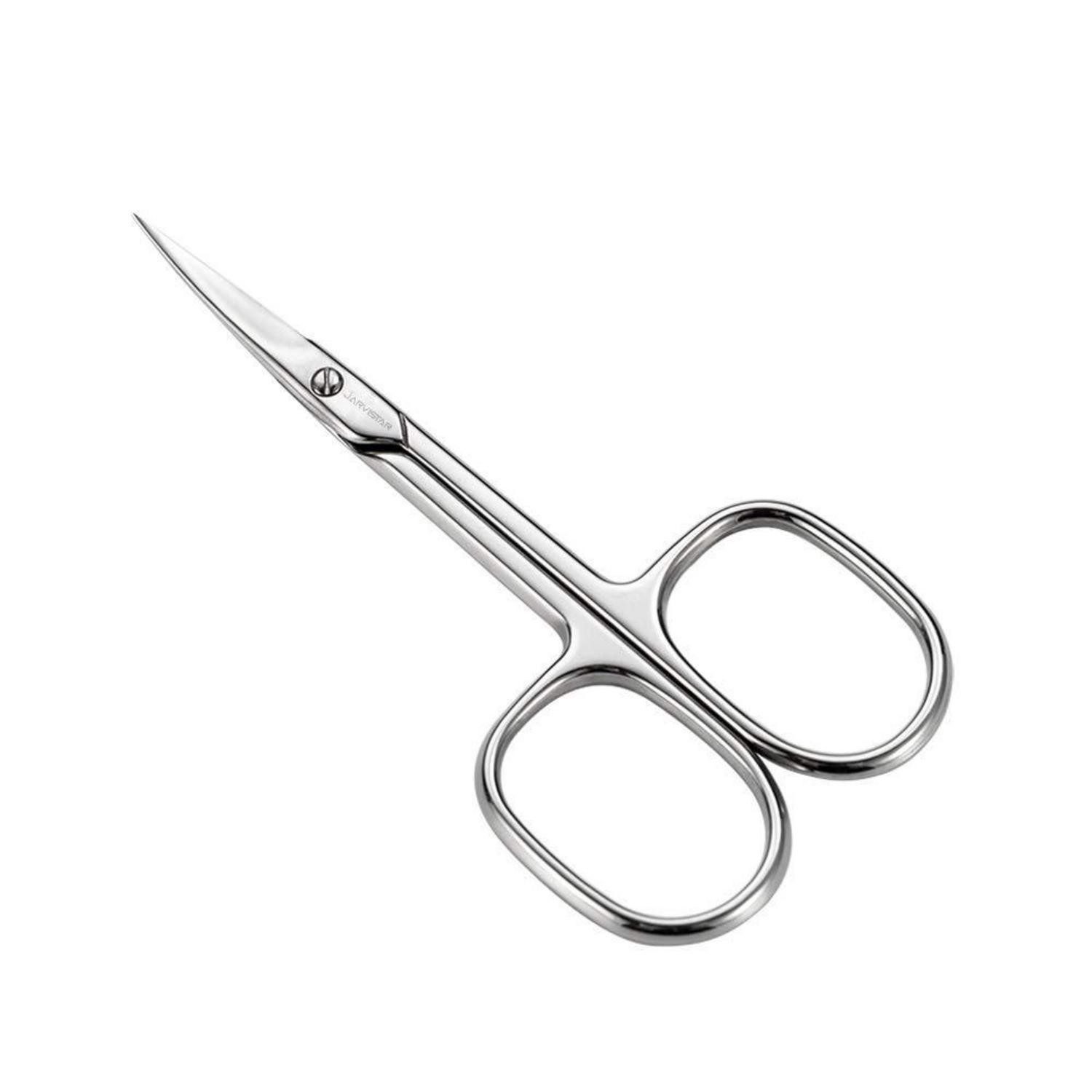 LuxusKollektion Hautschere Profi Nagelhautschere gebogen 95mm Edelstahl