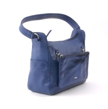 BREE Schultertasche BREE Fantastic 11 - Schultertasche in blue / blue metallic