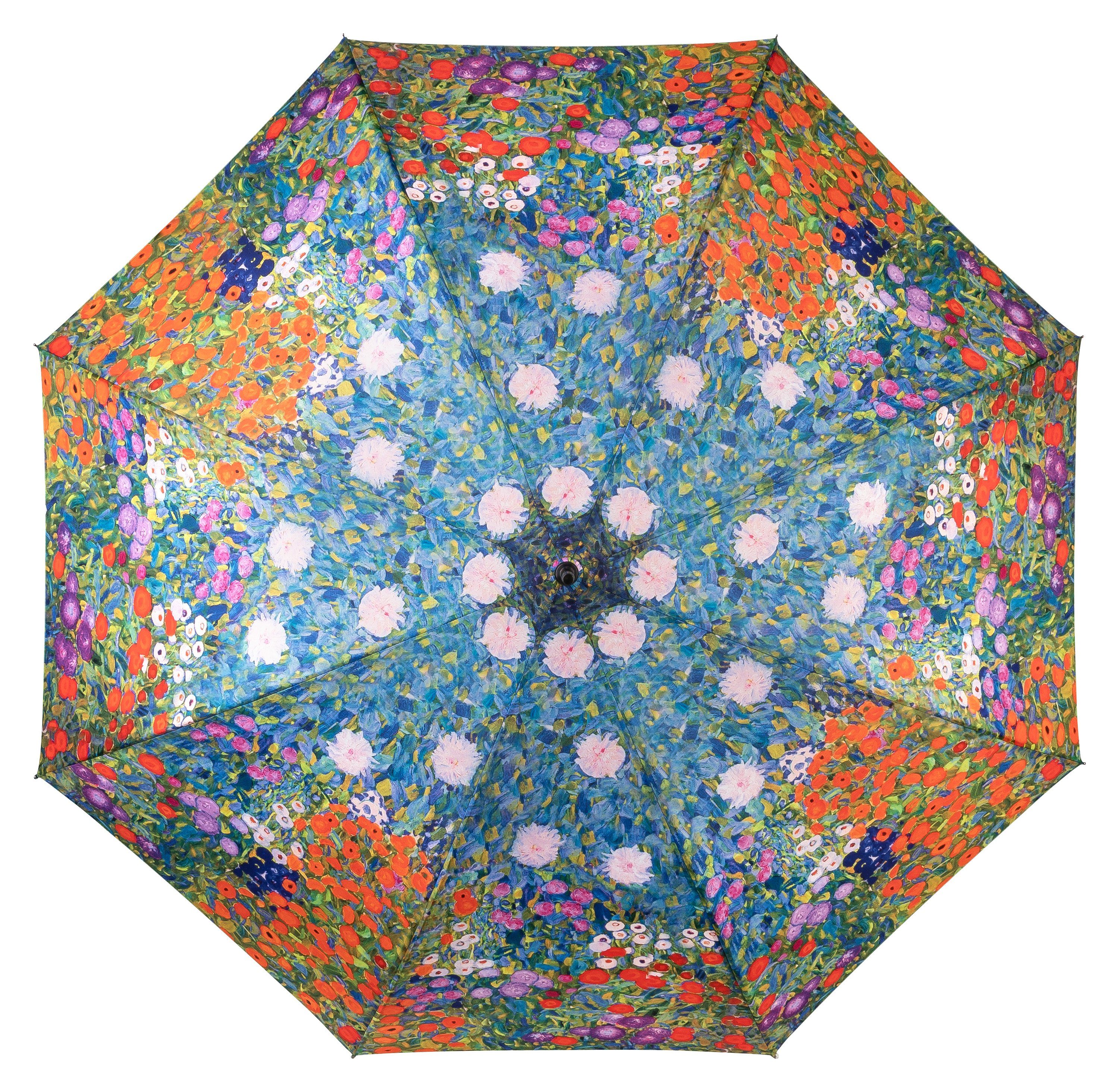 von Lilienfeld Stockregenschirm Motivschirm Gustav Klimt Bauerngarten Kunst günstig online kaufen