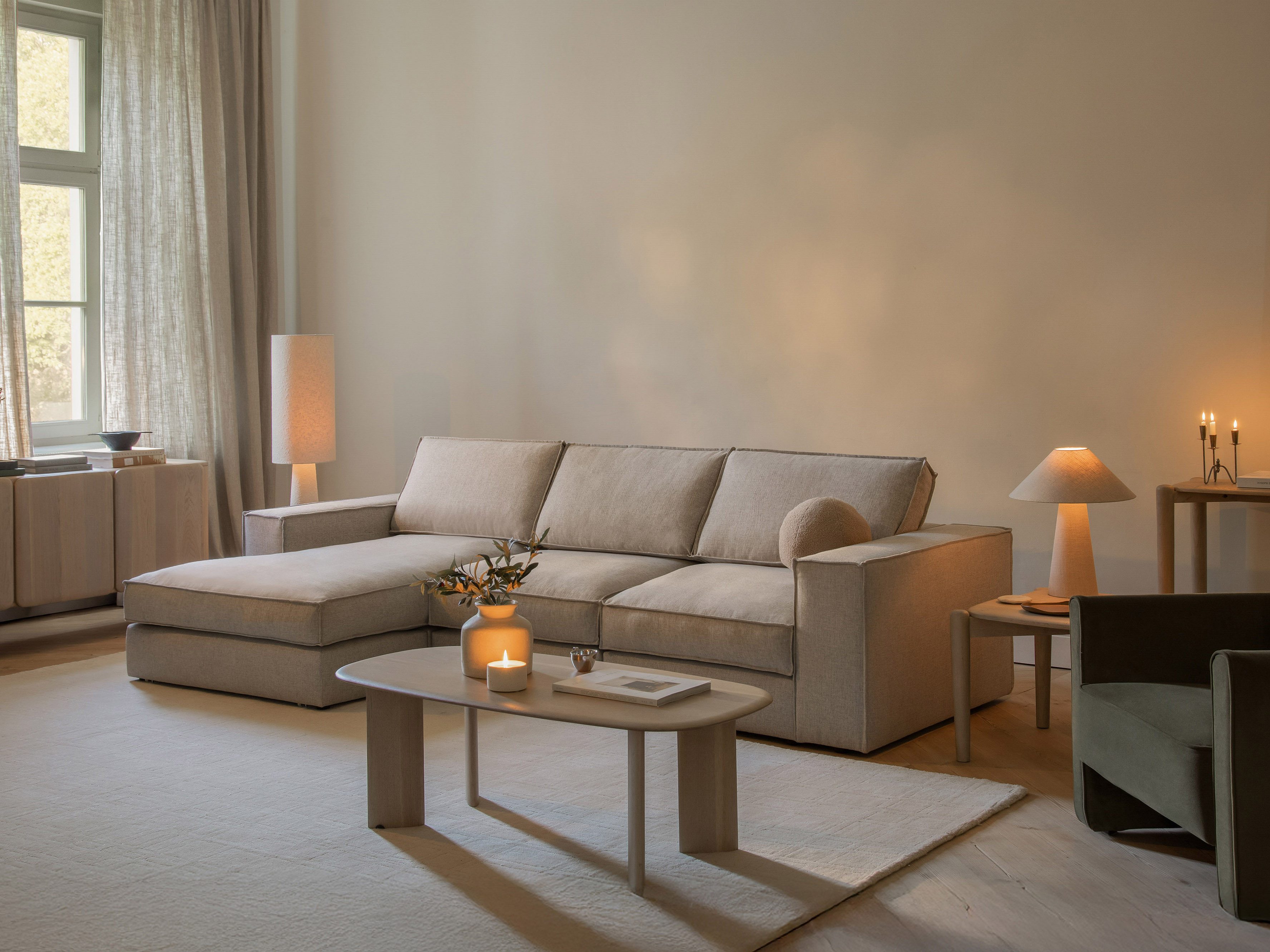 Micadoni Sofa-Eckelement Pola