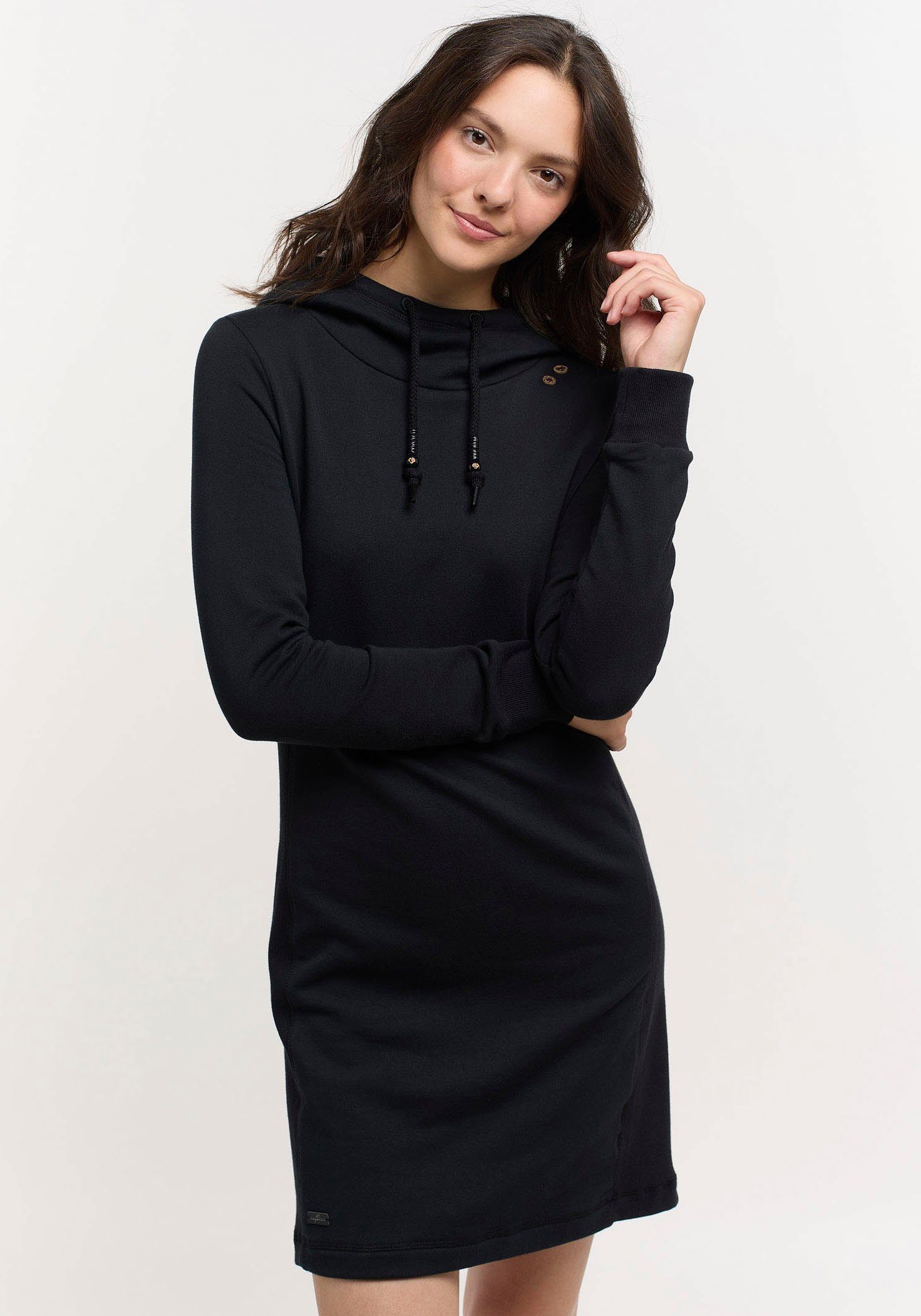 Ragwear Sweatkleid SABREEN black | Sweatkleider