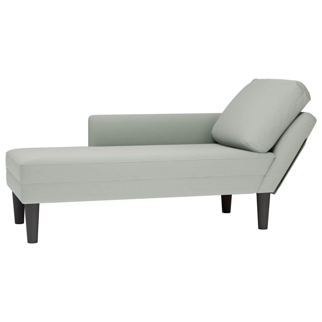 vidaXL Chaiselongue Chaiselongue mit Kissen und günstig online kaufen