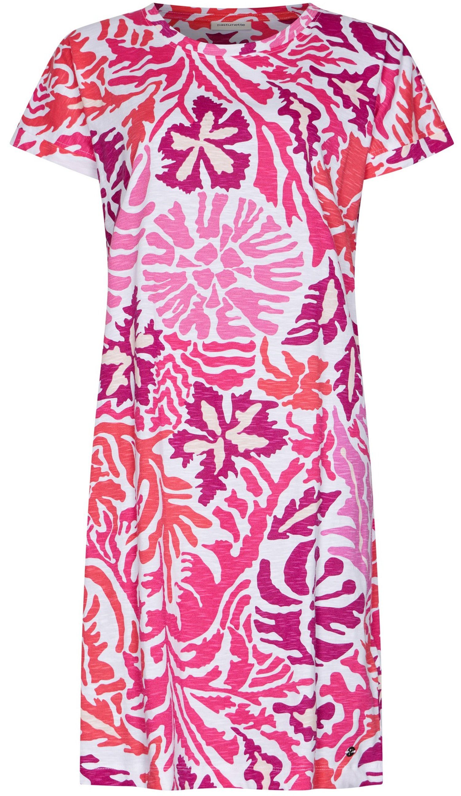Nachthemd Damen Schlafshirt mit kurzem Arm