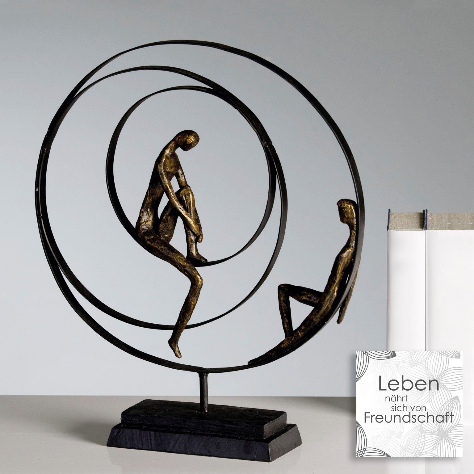 Casablanca by Gilde Dekofigur Skulptur Patience günstig online kaufen